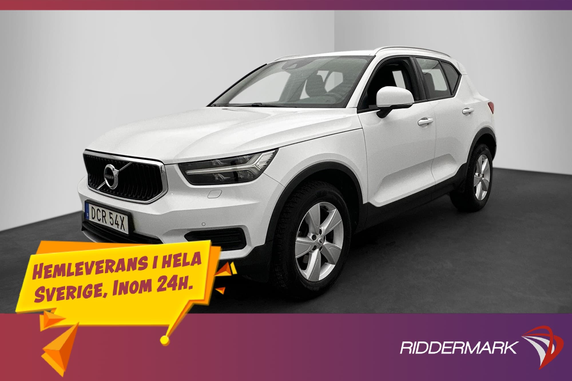 Volvo XC40 T3 Momentum VOC P-Värmare Kamera Rattvärme Drag