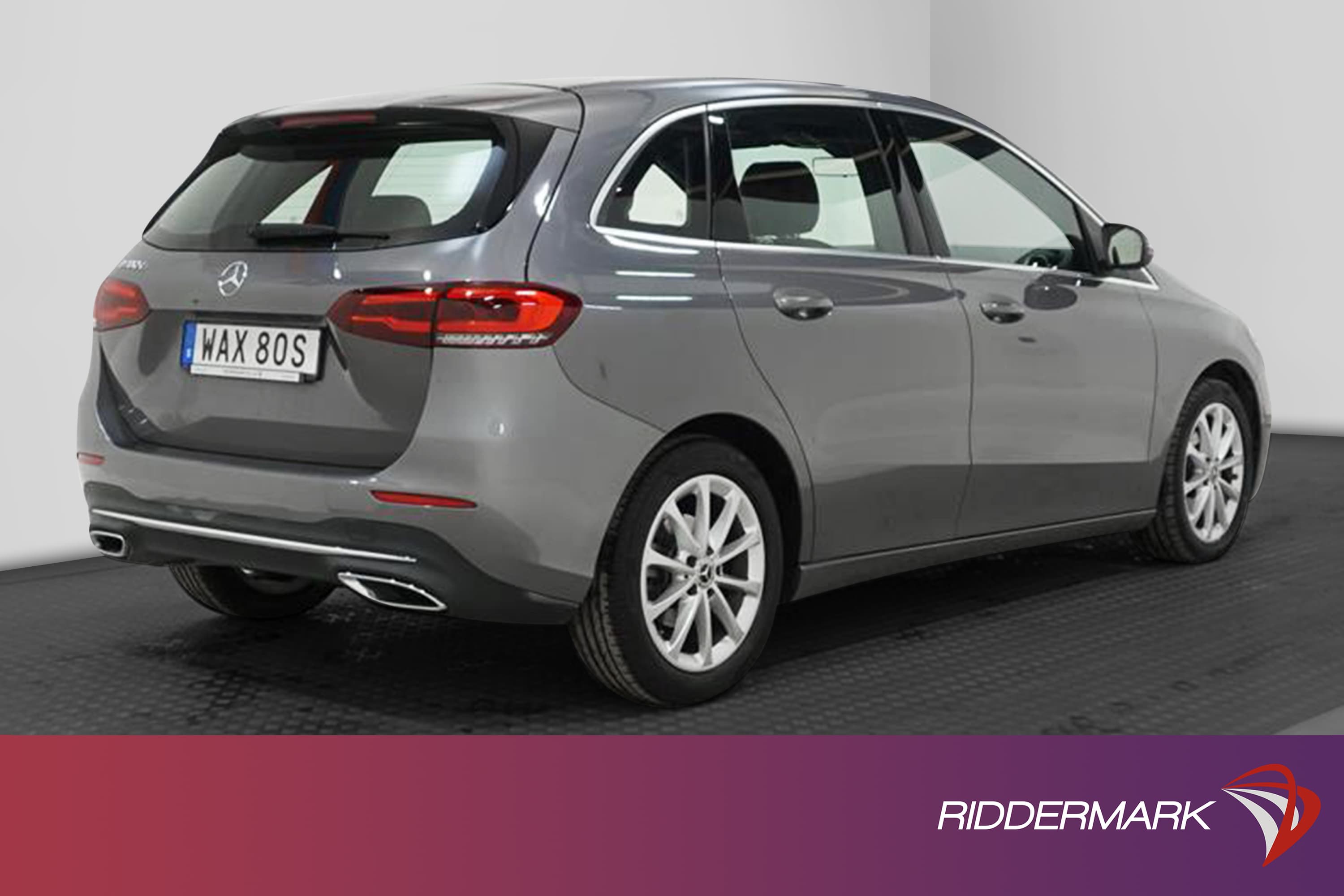 Mercedes-Benz B 180d 116hk Kamera Carplay Välserv 0,41l/mil