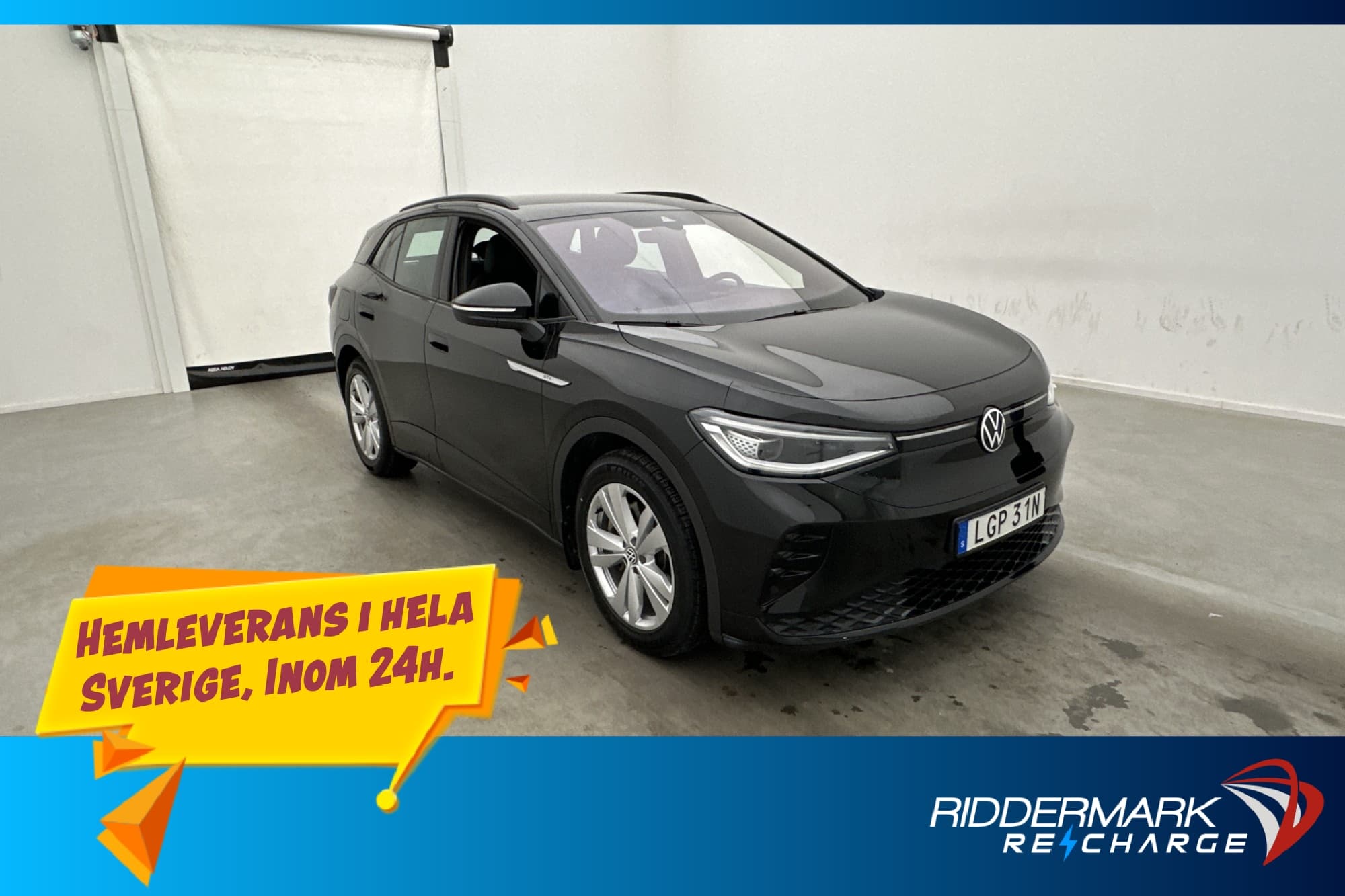 Volkswagen ID.4 GTX Värmare Dragkrok Kamera CarPlay MOMS