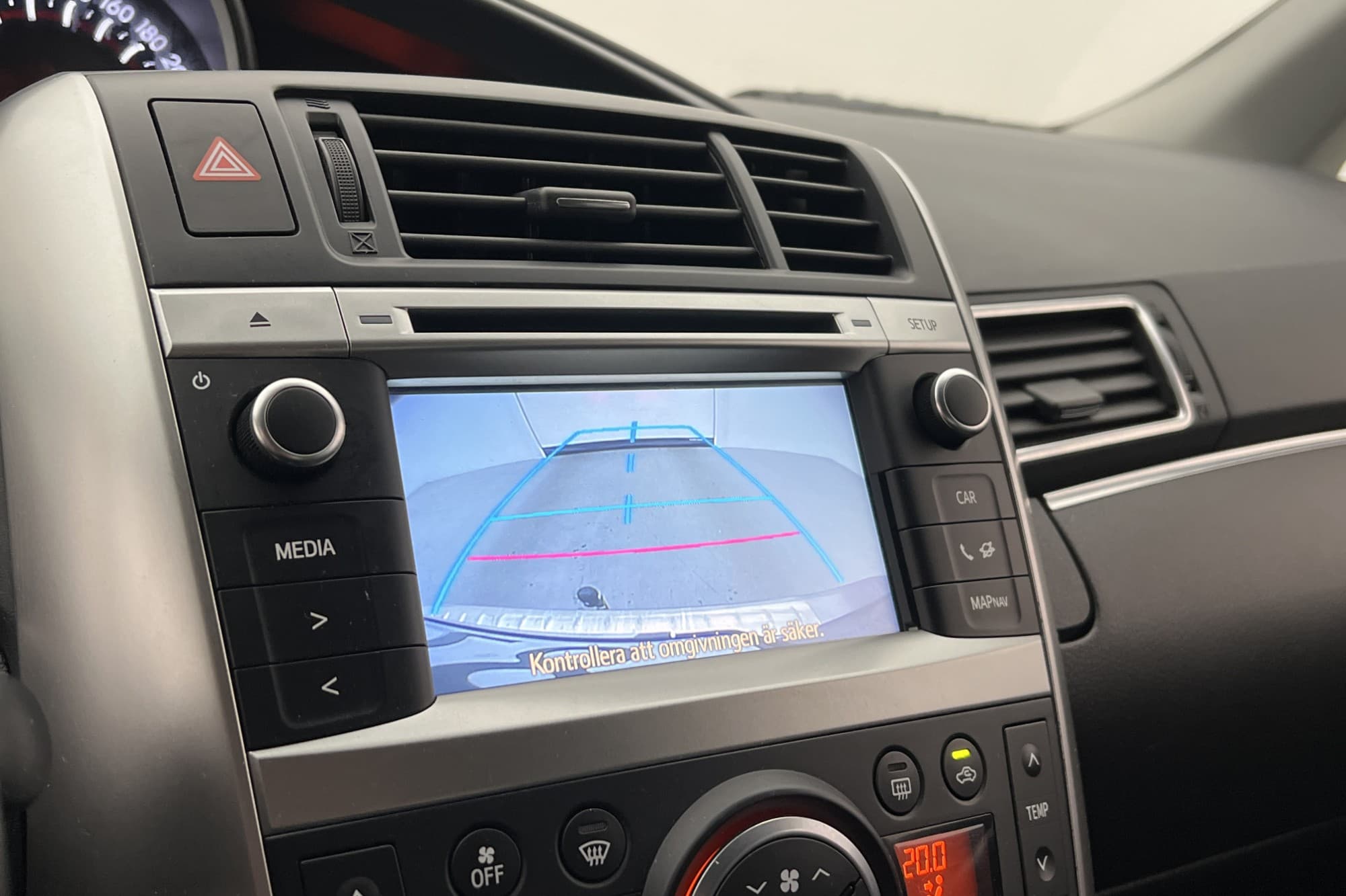 Toyota Verso 1.8 147hk 7-Sits Kamera Navi Farthållare Drag