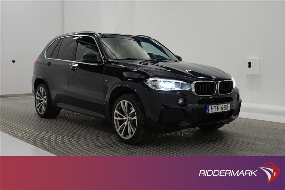BMW X5 xDrive30d M Sport Värmare Panorama B&O Kamera Navi