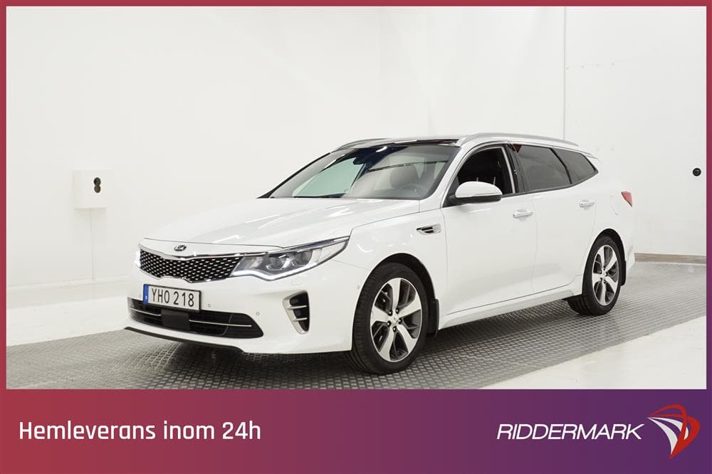 Kia Optima 1.7 CRDi 141hk GT-Line Pano H/K Kamera Skinn Dragexteriör