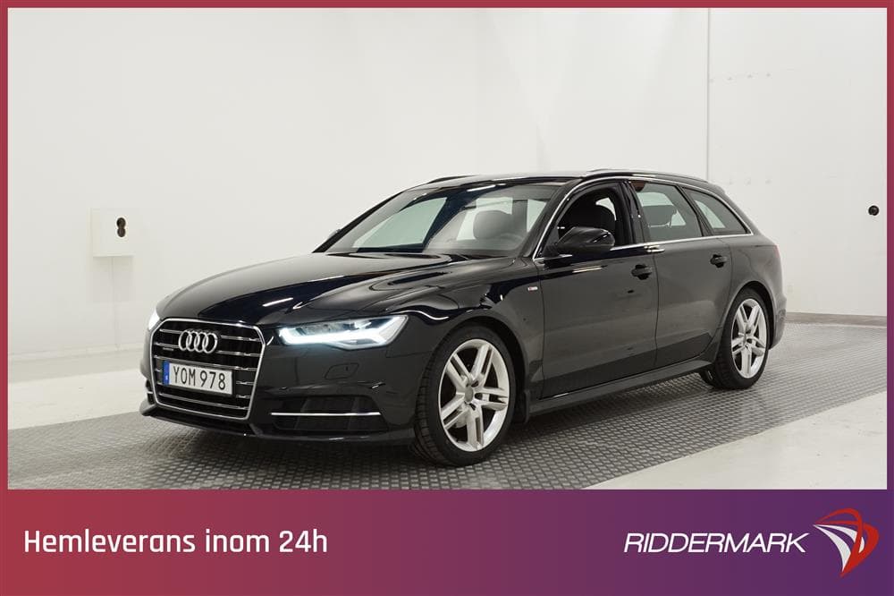 Audi A6 2.0 TDI 190hk Quattro S-Line D-Värm Drag 0,51l/milexteriör