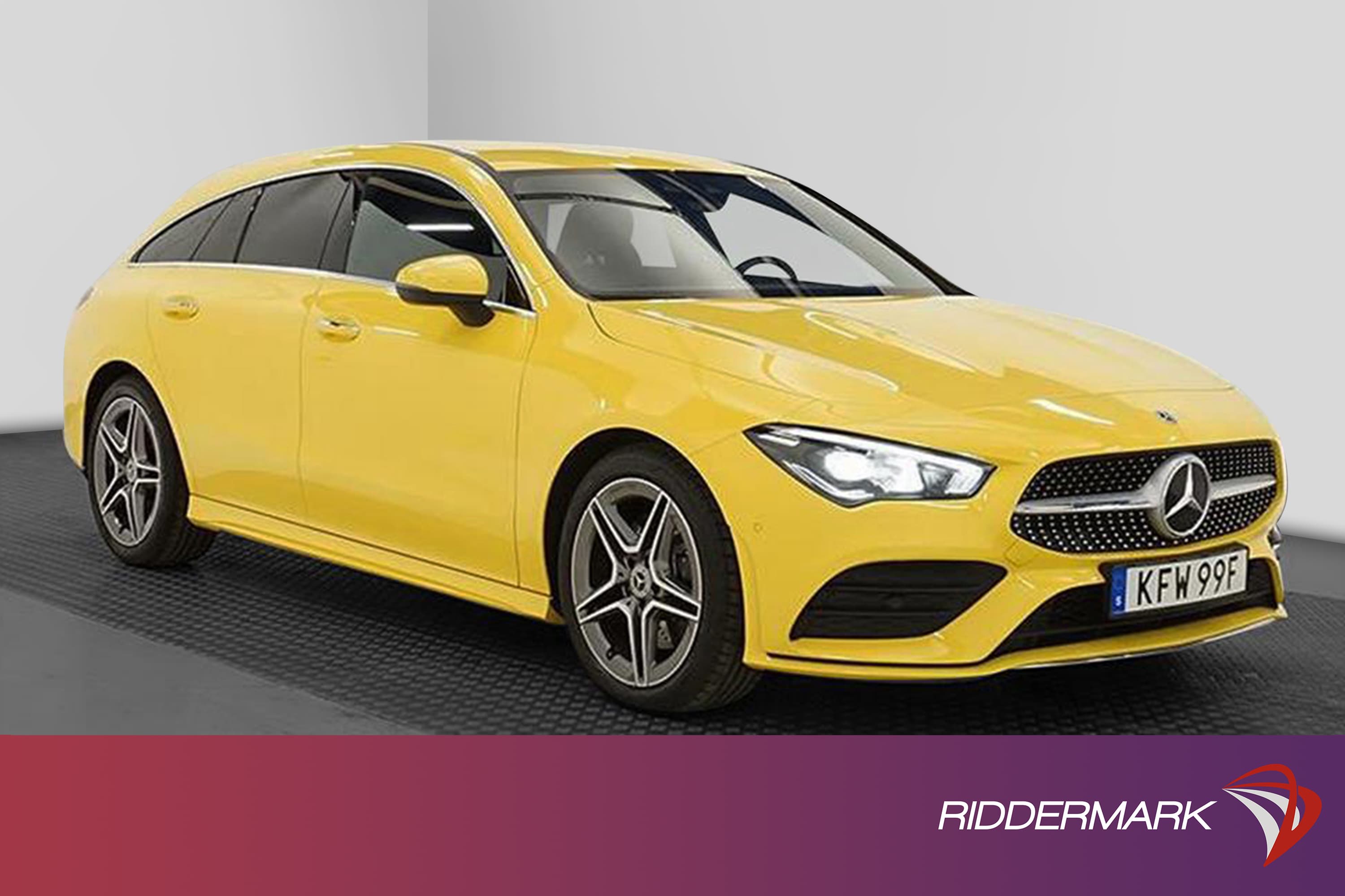 Mercedes-Benz CLA 200 SB 163hk AMG Wide Kamera GPS Drag MOMSexteriör