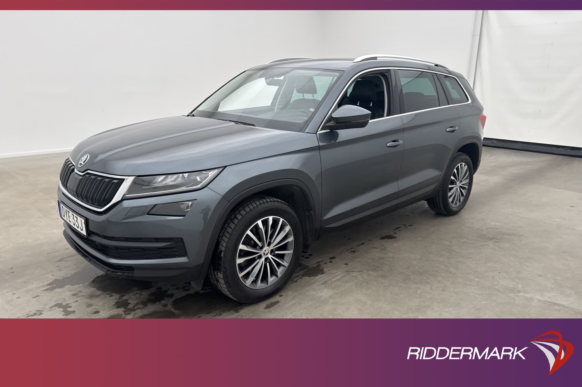 Skoda Kodiaq 4x4 190hk 7-Sit Värmare Cockpit Kamera Dragkrok