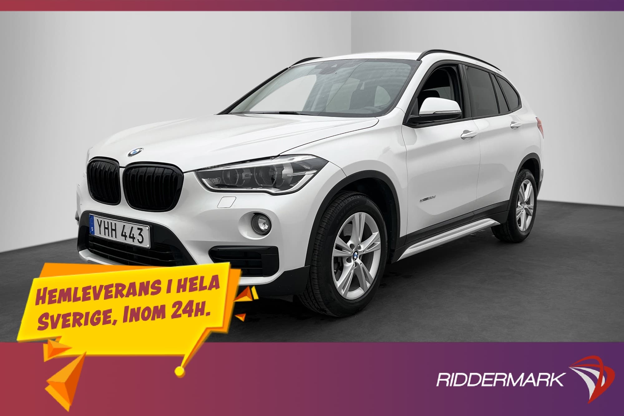 BMW X1 sDrive20d 190hk Sport line Navi P-Sensorer Keyless