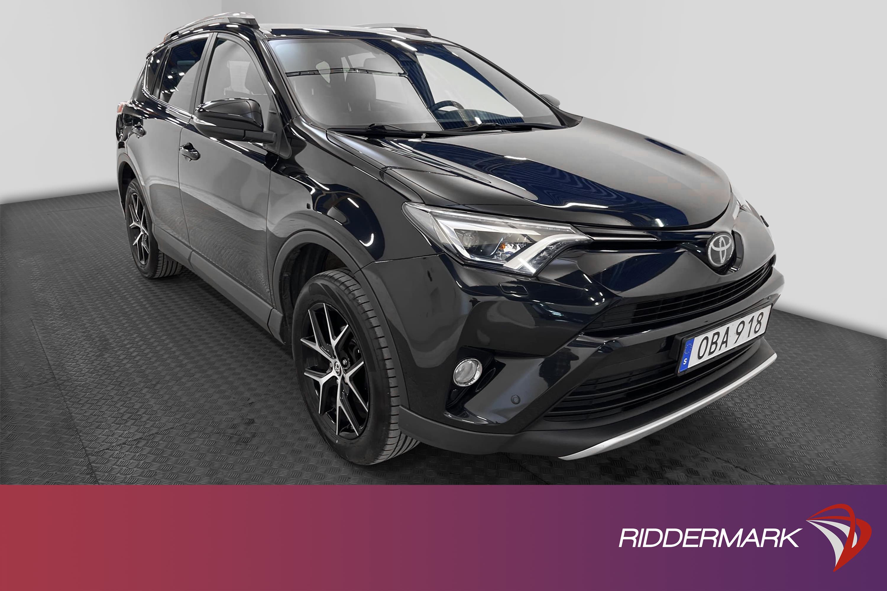 Toyota RAV4 2.0 4x4 152hk ActivePlus 2 Bruk  Navi MVärm Drag