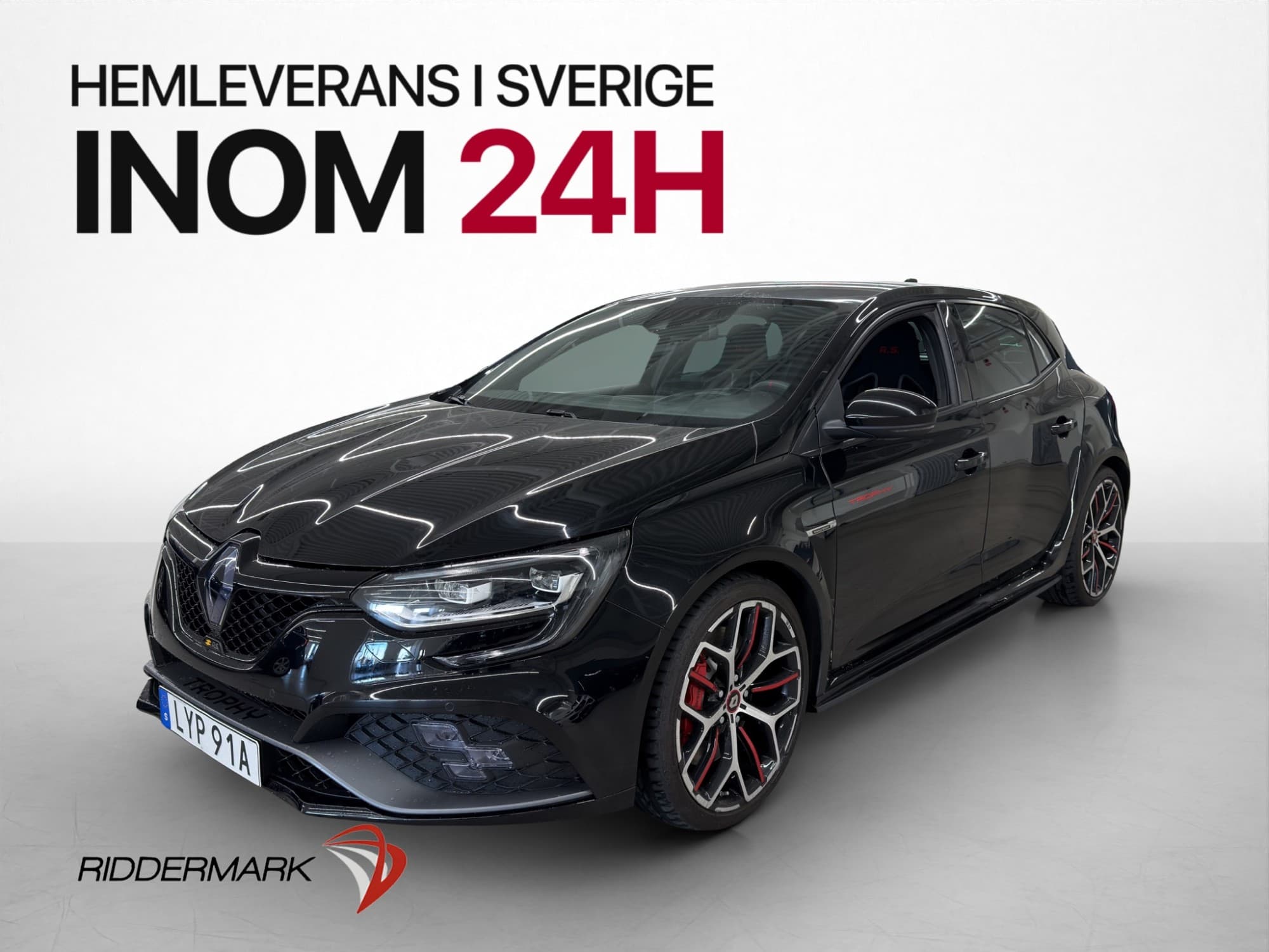 Renault Mégane R.S Trophy 300hk Recarostolar BOSE Kamera HUD