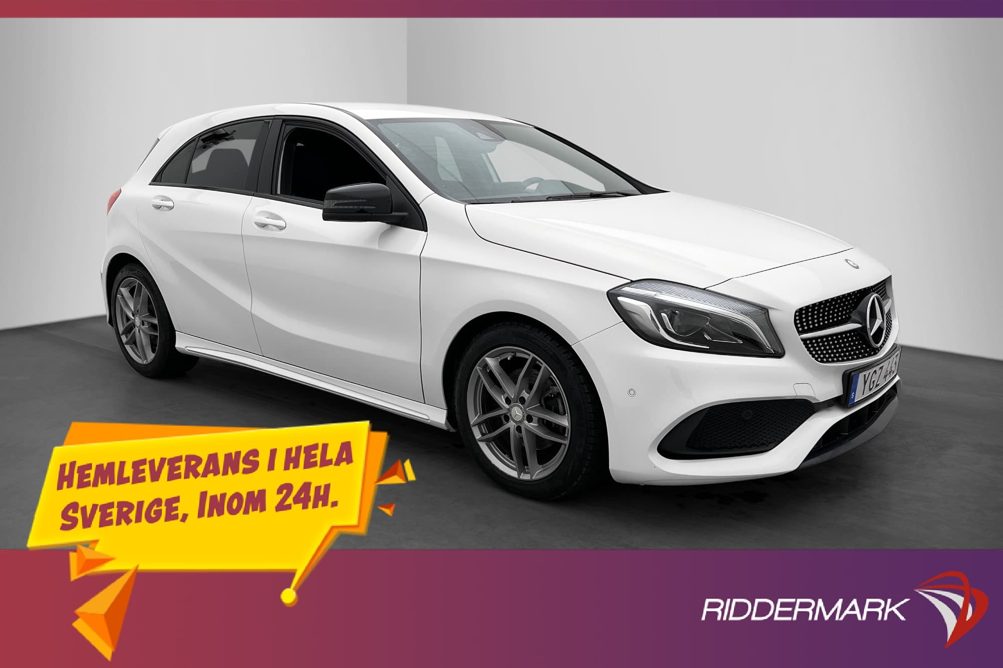 Mercedes-Benz A180 122hk AMG Sport Night Backkamera CarPlay