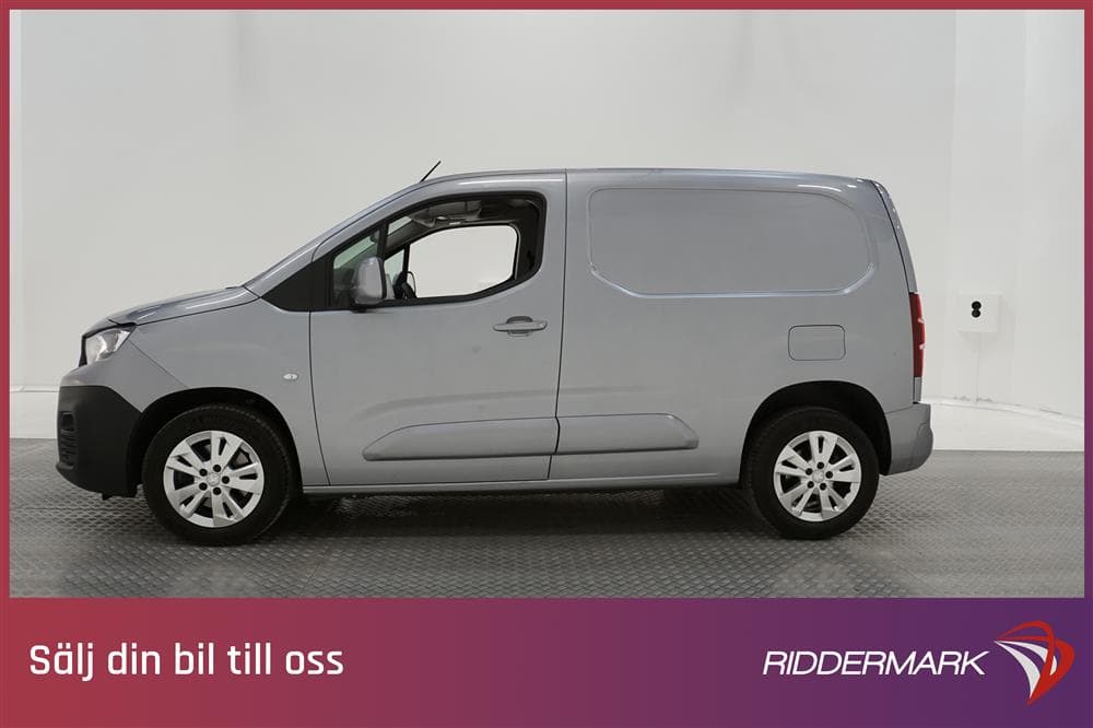 Peugeot Partner 1.5 HDI 100hk Eu6 Nav Värmare Moms
