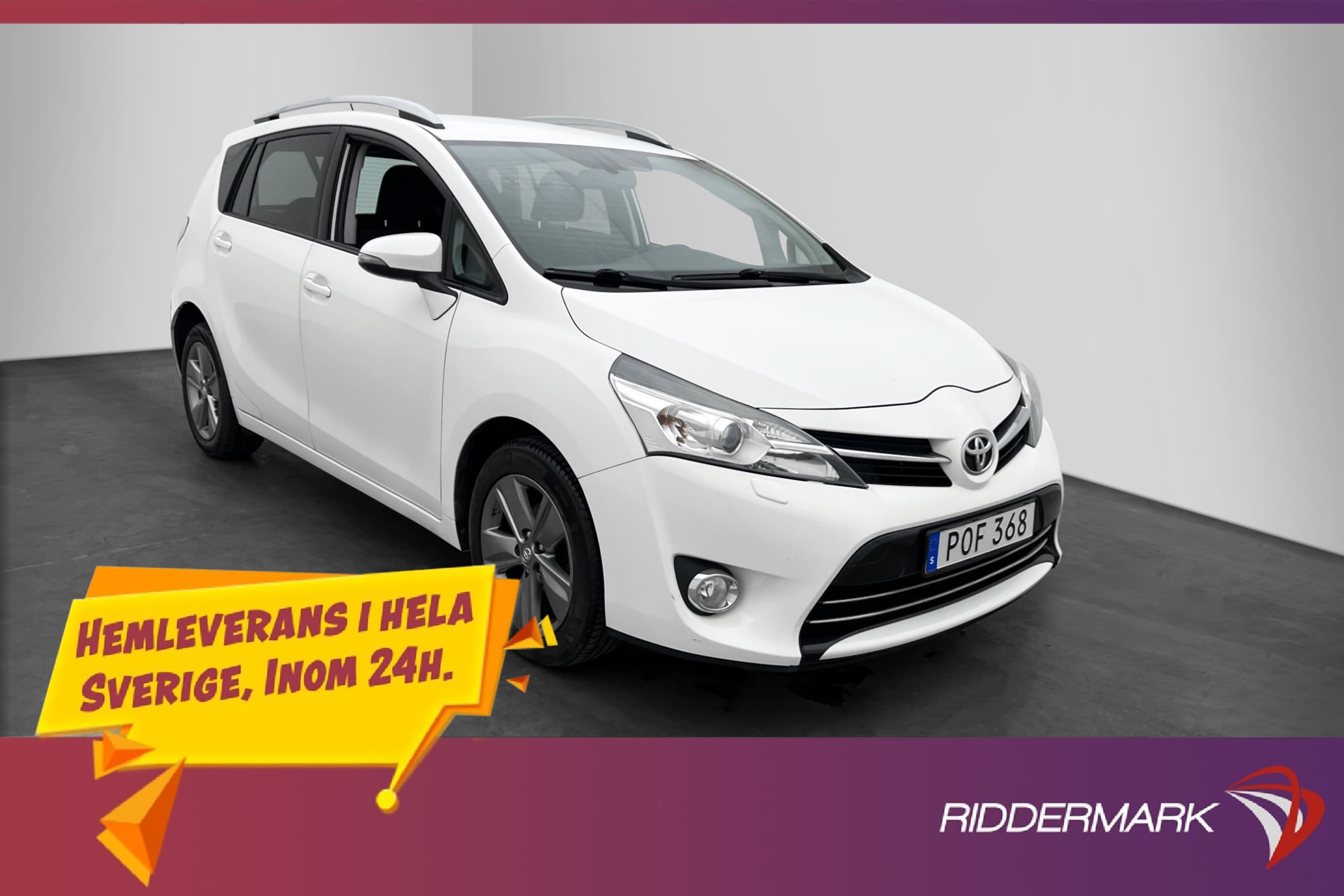 Toyota Verso 1.8 147hk Edition 50 7 Sits 2 Brukare Kamera 