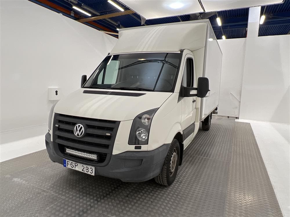 Volkswagen Crafter 2.5 TDI 163hk Bakgavel Värmare Moms
