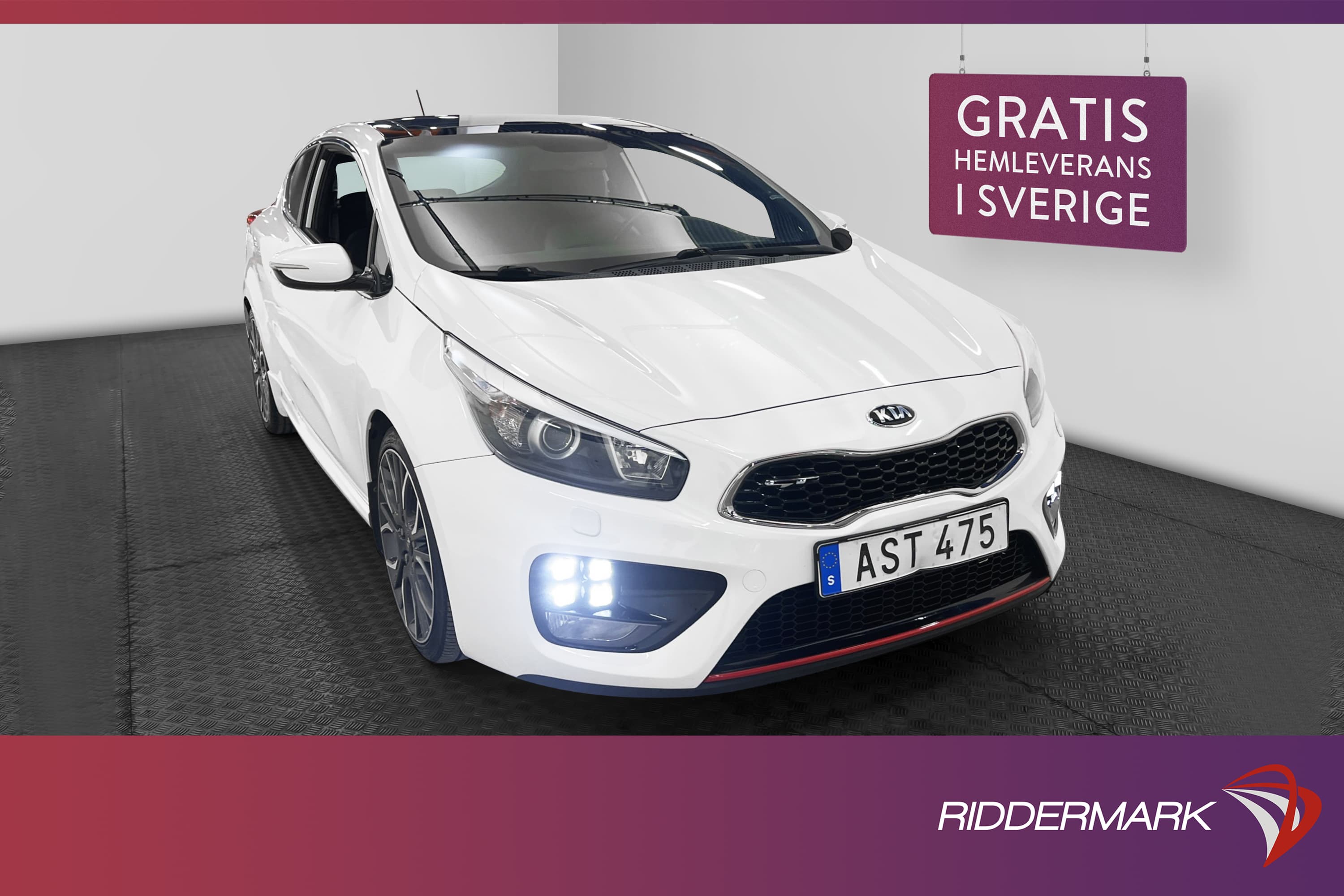 Kia pro_cee'd GT 1.6 GDI 204hk