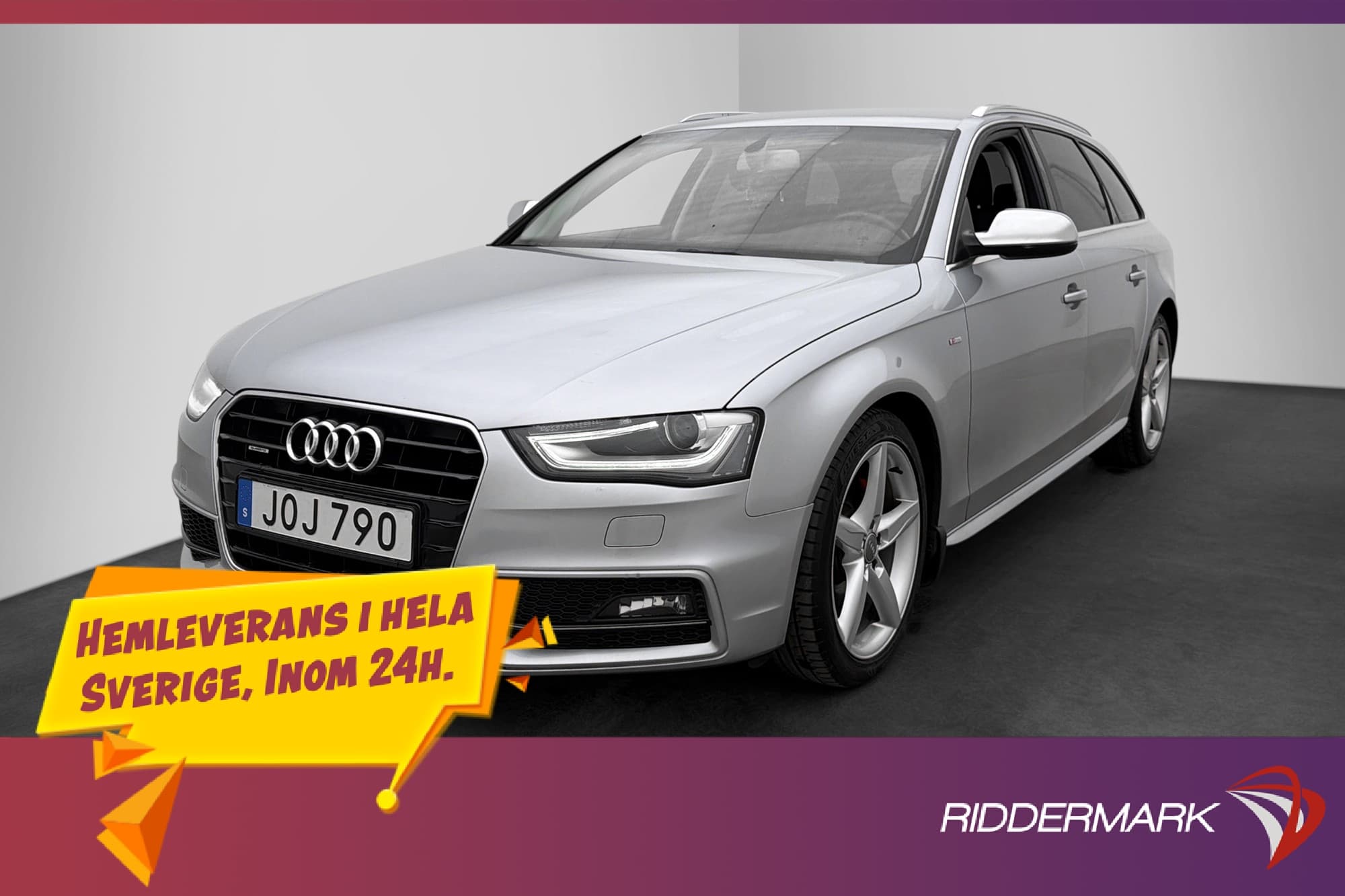 Audi A4 Avant 2.0 TDI Quattro 150hk S-Line Värmare Sensorer