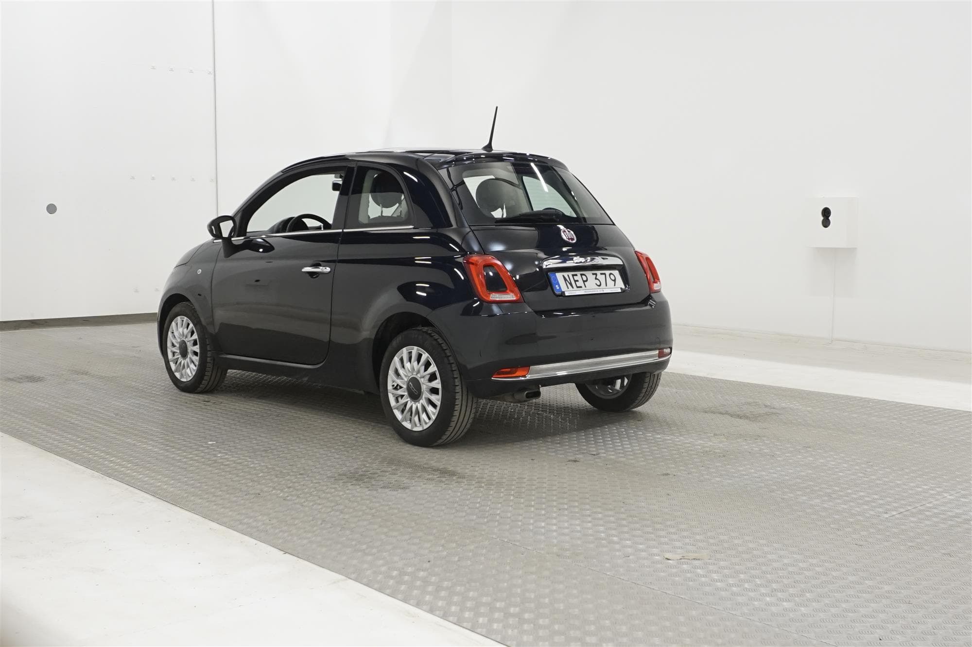 Fiat 500 1.2 69hk Lounge Taklucka Låg Skatt 0,49L/mil