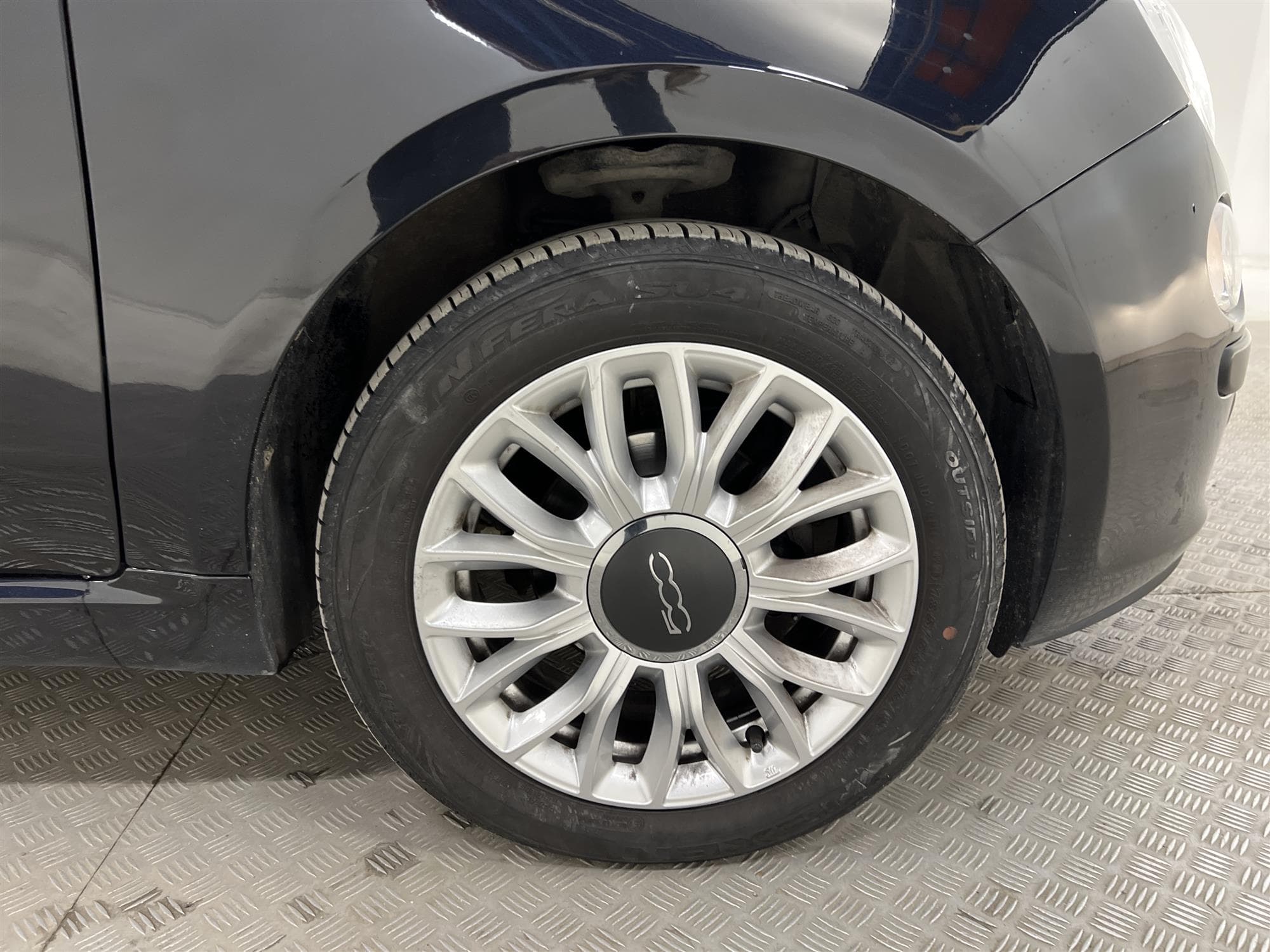Fiat 500 1.2 69hk Glastak Nyservad Välservad 0,49L/mil
