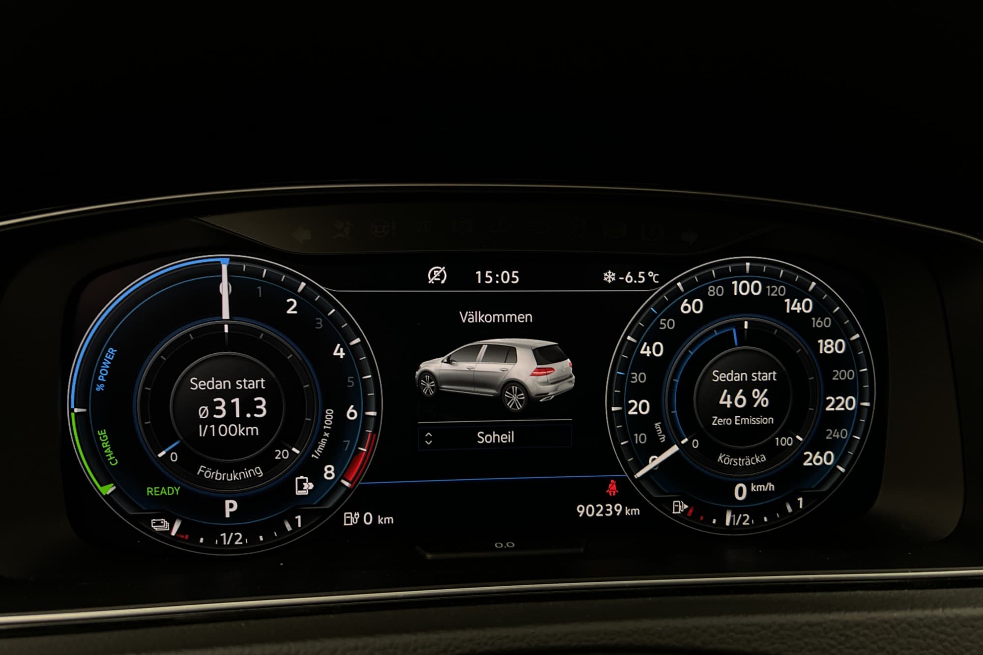 Volkswagen Golf GTE 1.4 TSI Cockpit Värm CarPlay Adapt-fart