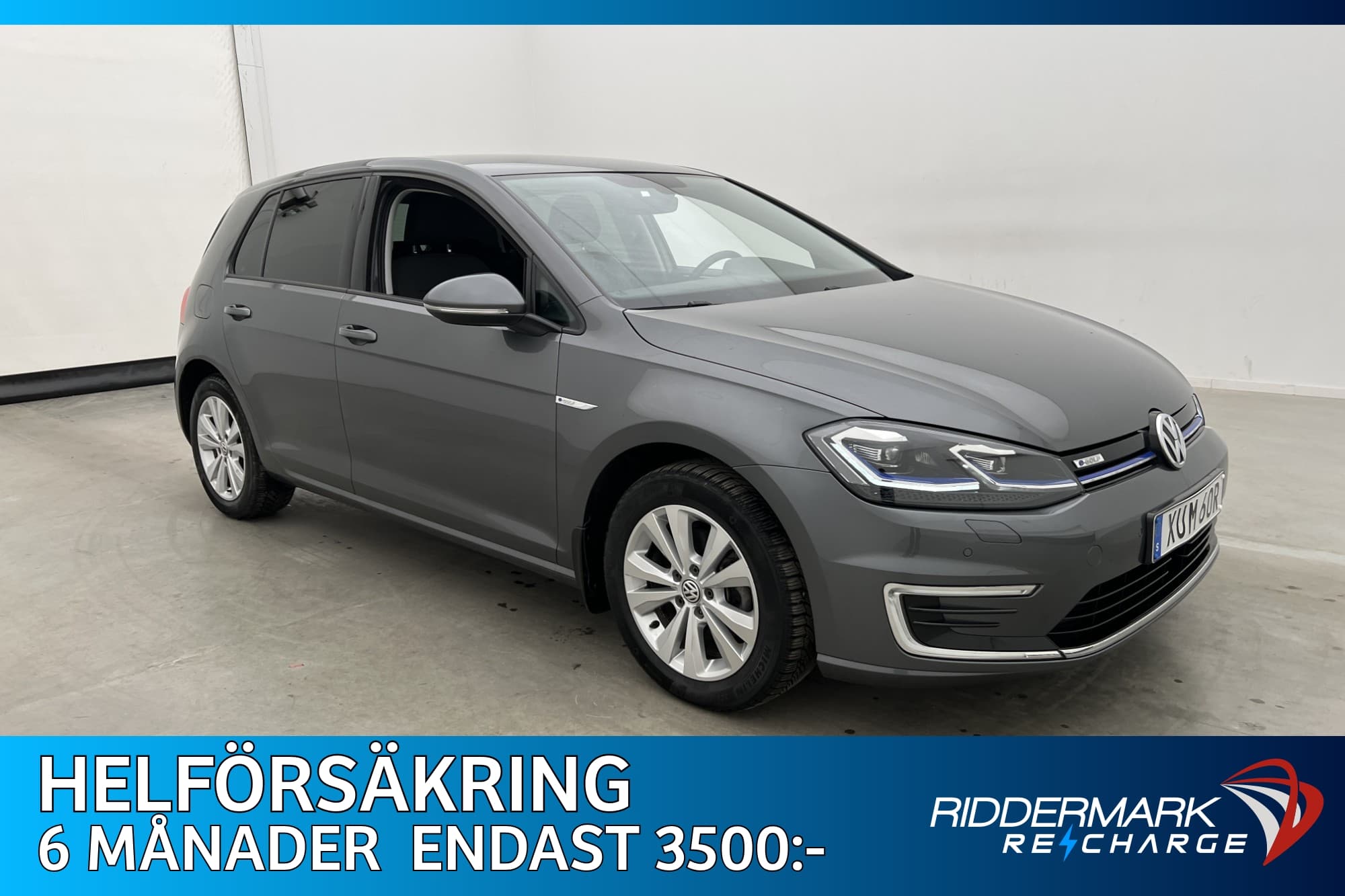 Volkswagen E-Golf 136hk Plus Cockpit Värmepump Navi CarPlay