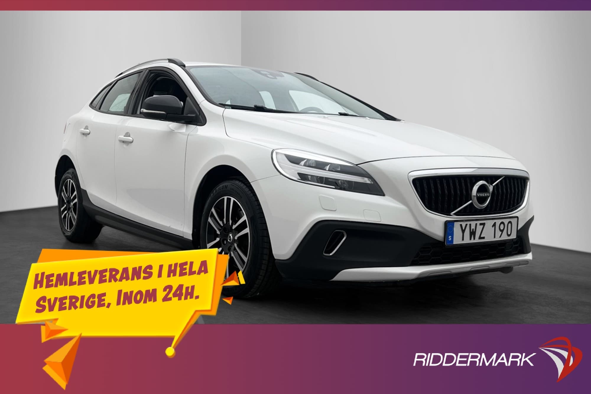 Volvo V40 Cross Country T3  Navi Värm P-Sensorer Farthållare