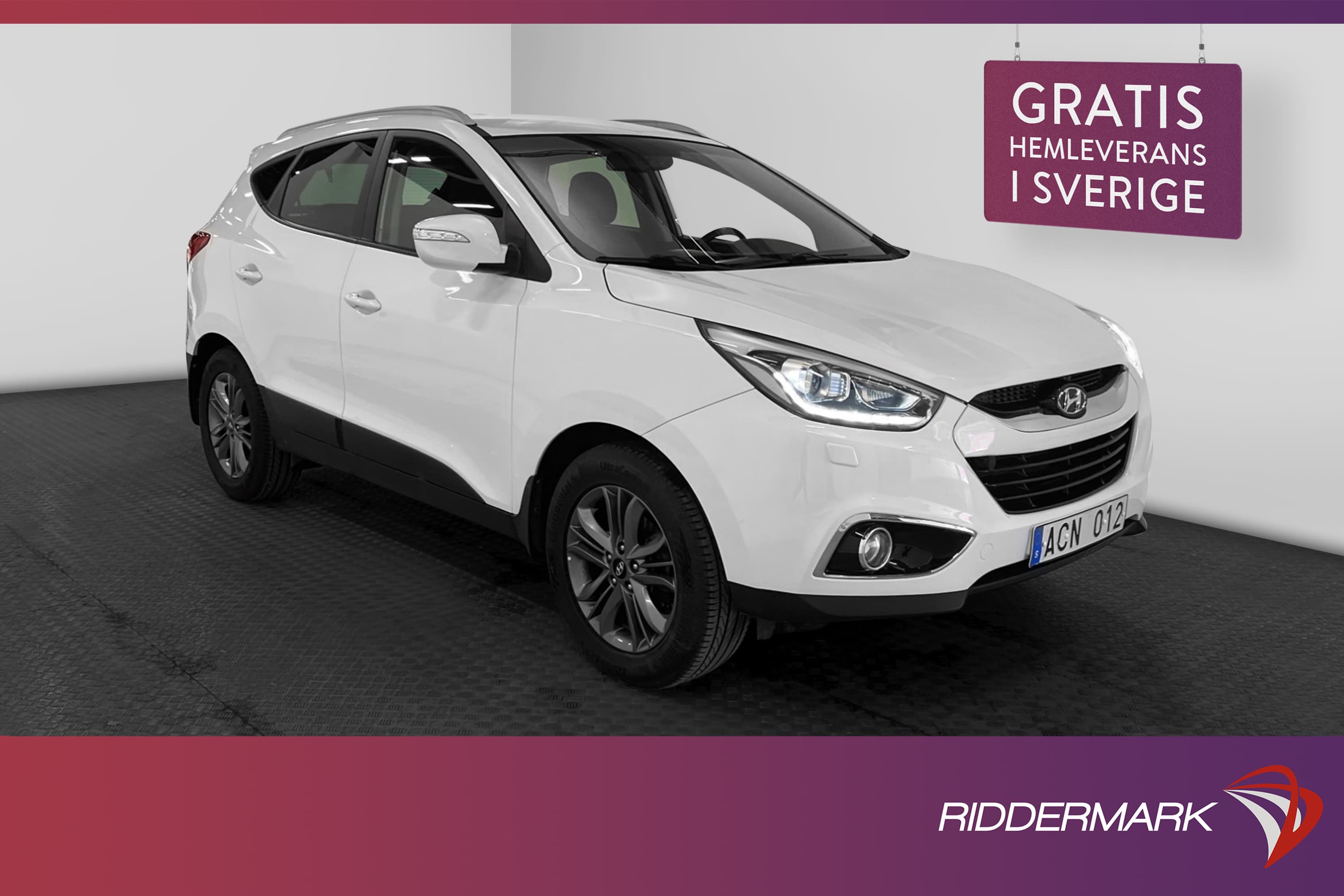 Hyundai ix35 1.7 CRDi 115hk B-Kamera M/K-Värm Drag 1 Brukare