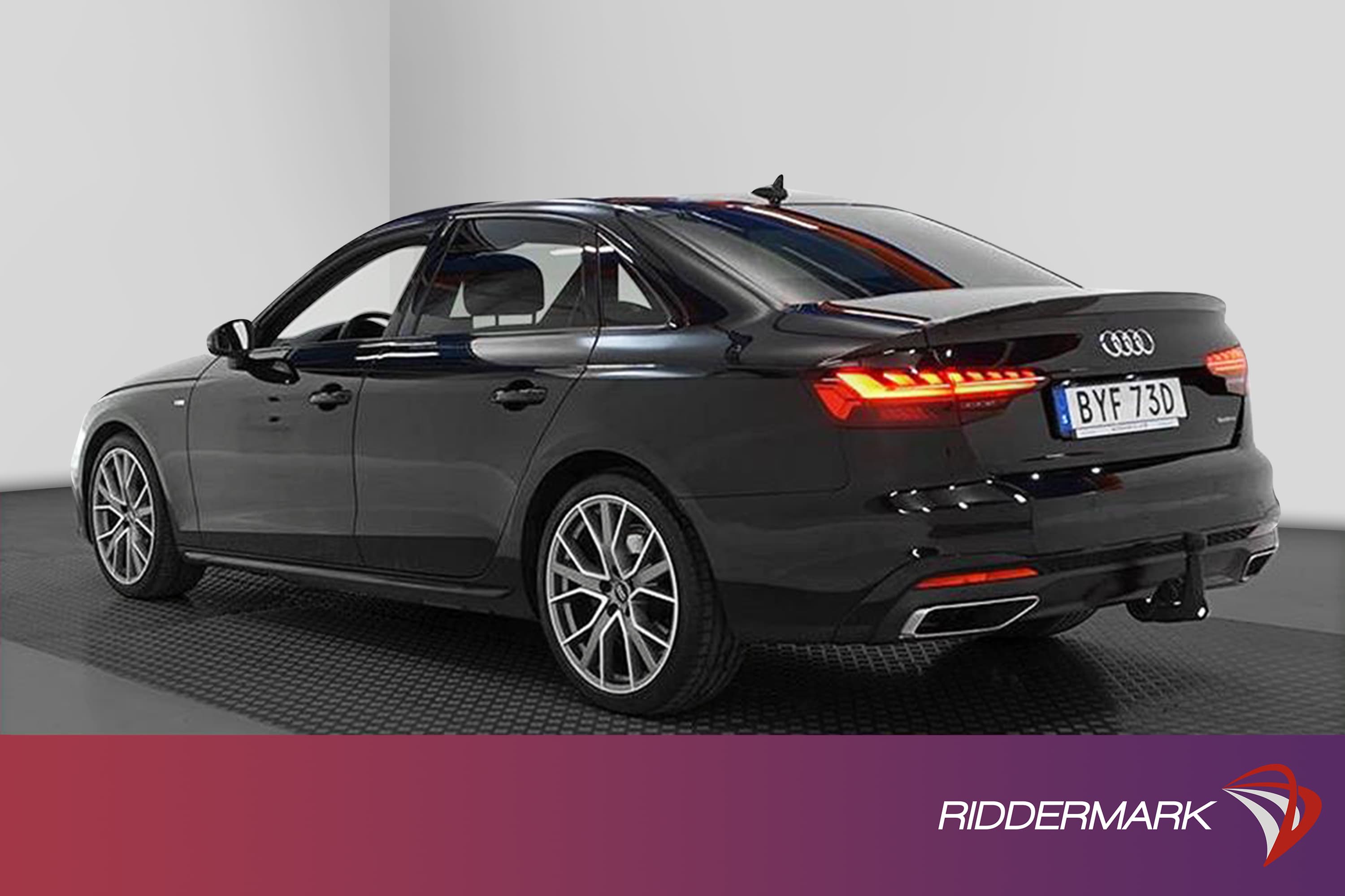 Audi A4 40 TDI 204hk Quattro S-Line D-Värm Cockpit Matrixexteriör