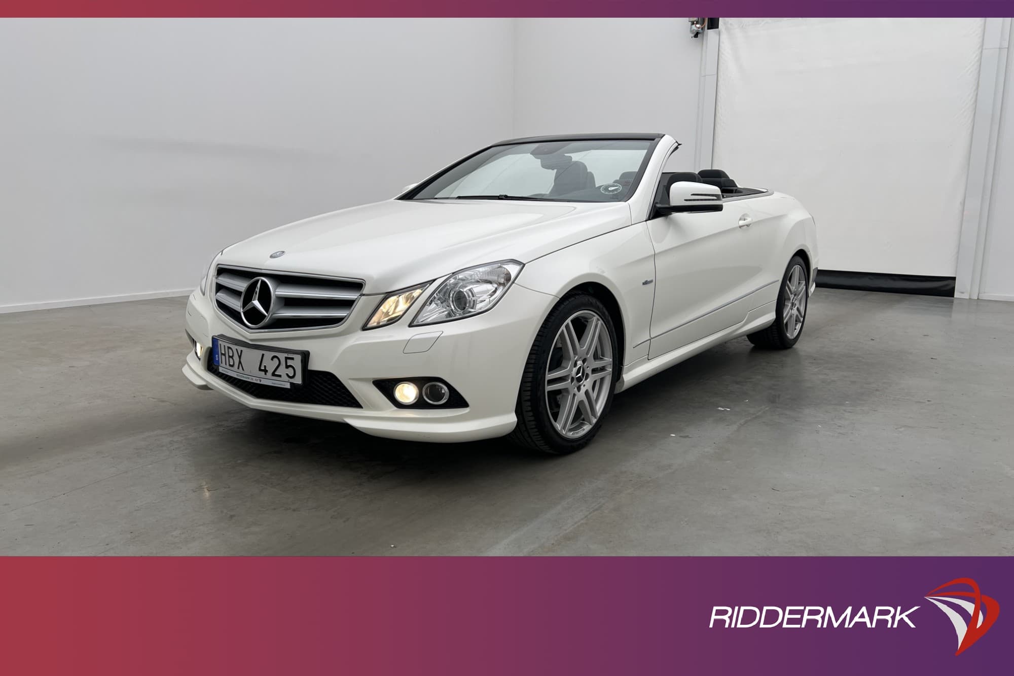 Mercedes-Benz E 350 Cabriolet 292hk AMG Dragkrok Skinn
