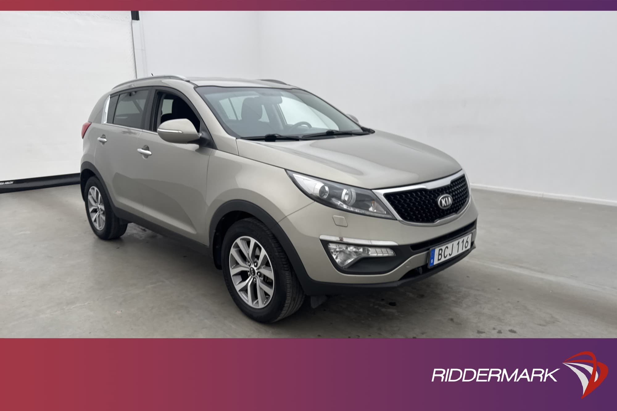 Kia Sportage 1.7 CRDi 115hk Comfort M&K Värm Drag P-Sensorer