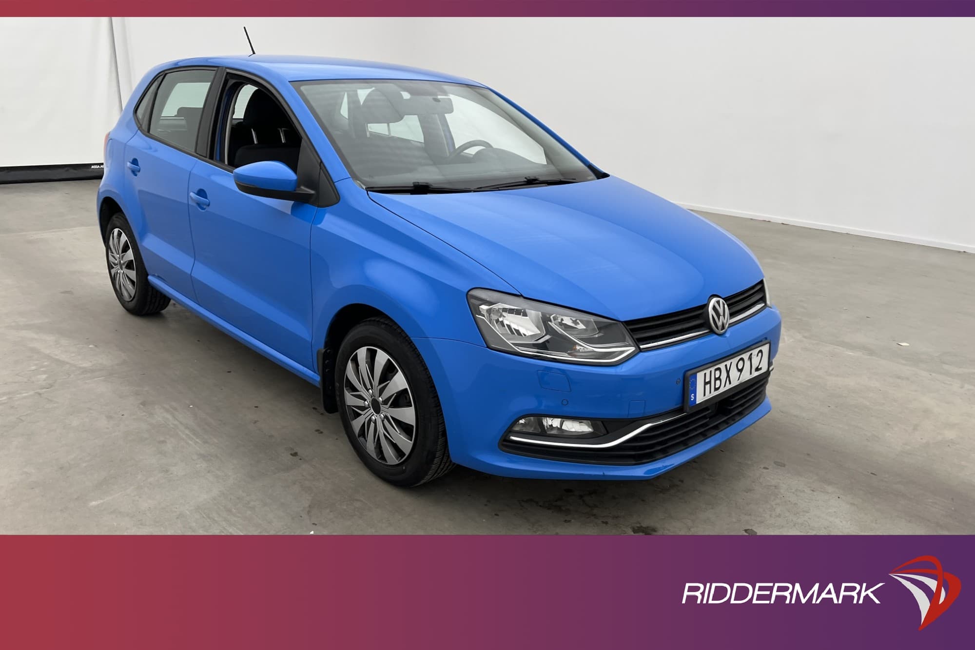 Volkswagen Polo TSI 90hk P-Sensorer Farthållare Bluetooth