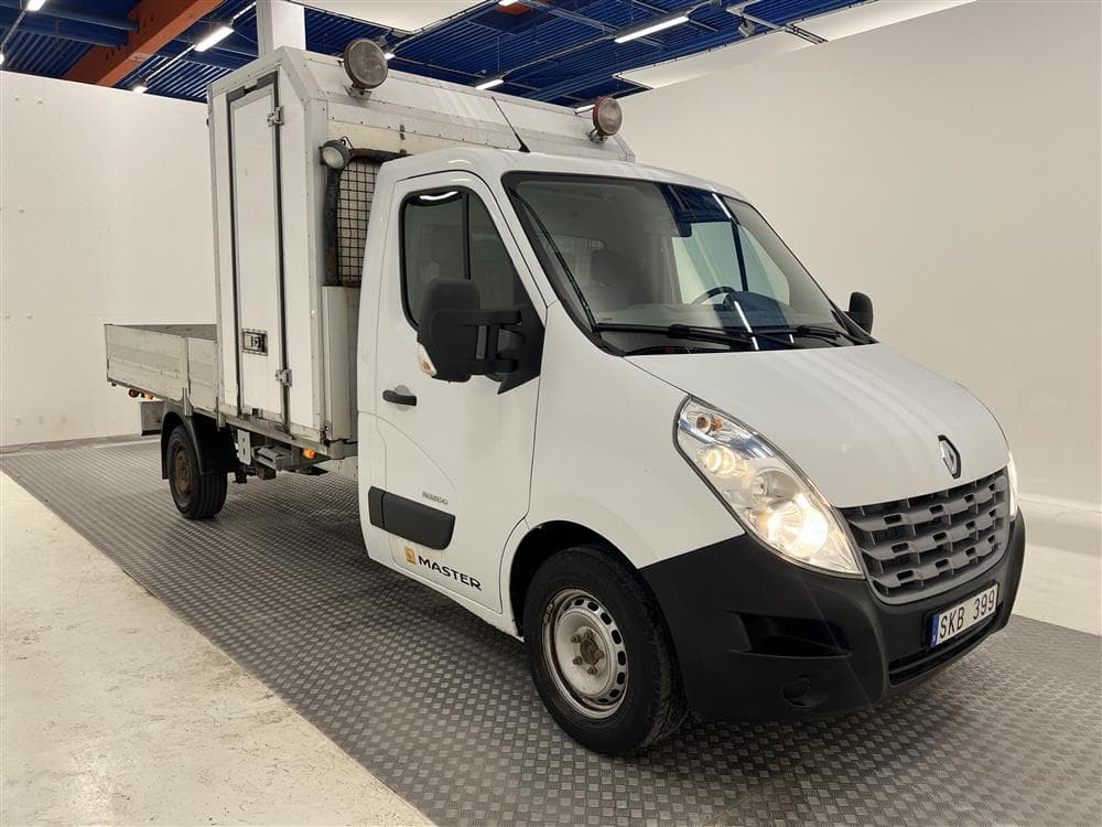 Renault Master 2.3 dCi 125hk Flak Påbyggnad Värmare