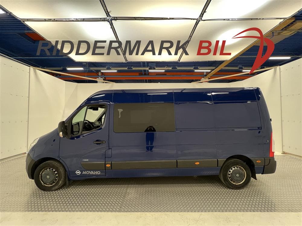 Opel Movano 2.3 CDTI Aut 150hk 6-sits L3H2 Värmare Drag