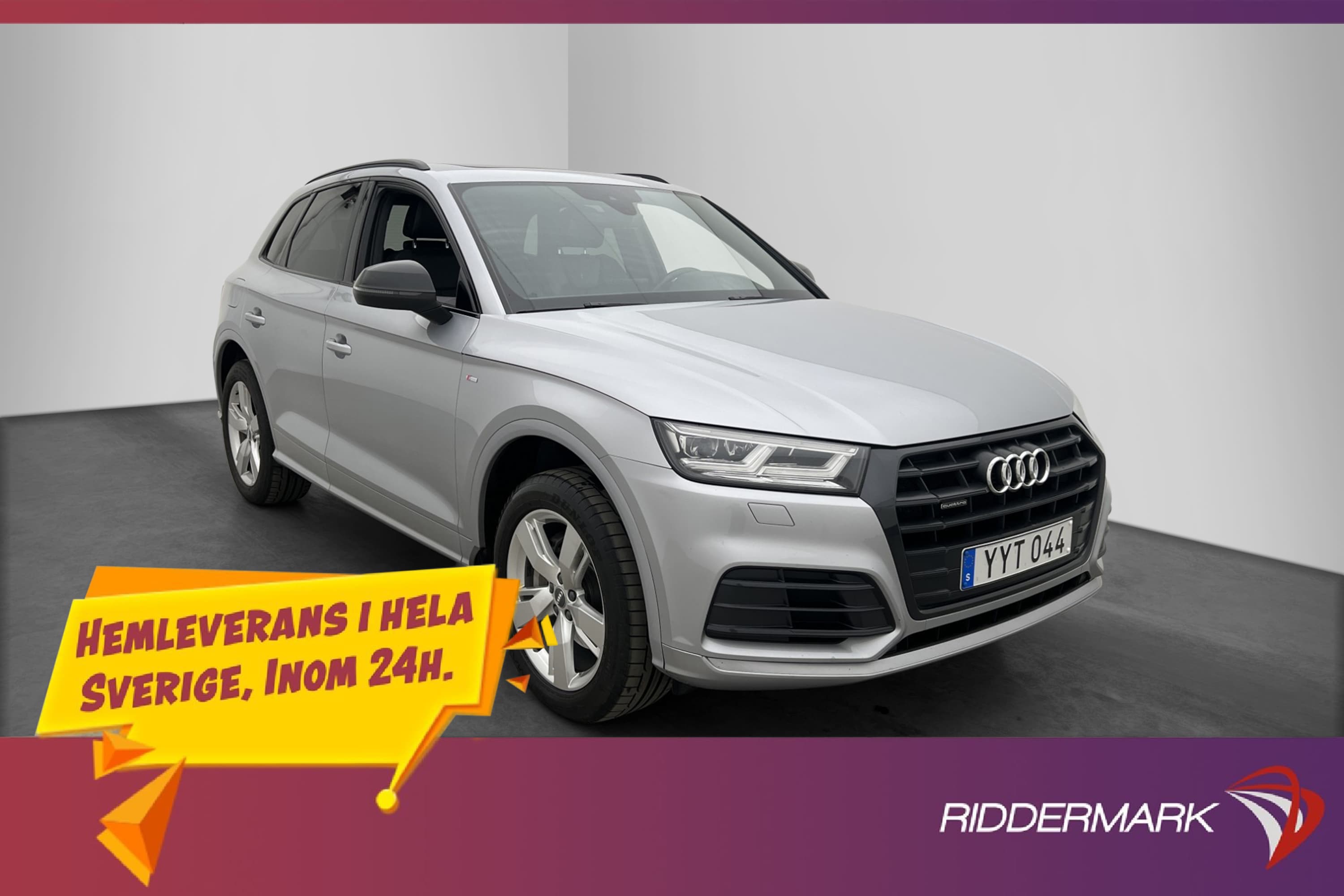 Audi Q5 2.0 TDI Quattro 190hk S-Line Panorama Ambient Drag