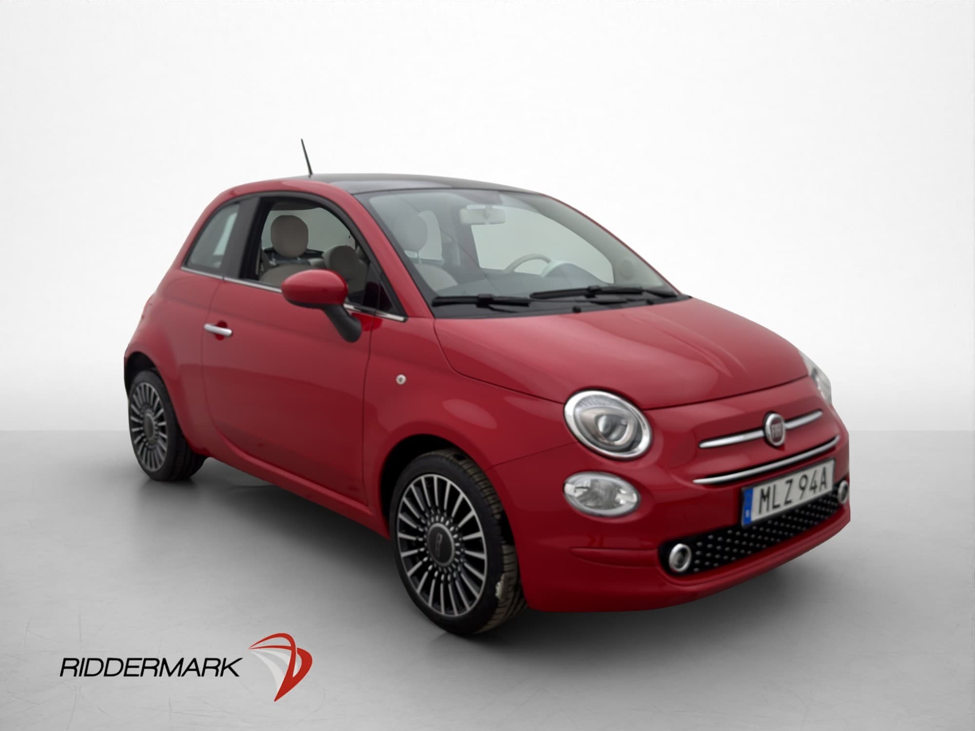 Fiat 500 1.2 8V 69hk Panoramatak P-Sensorer 1 Brukare