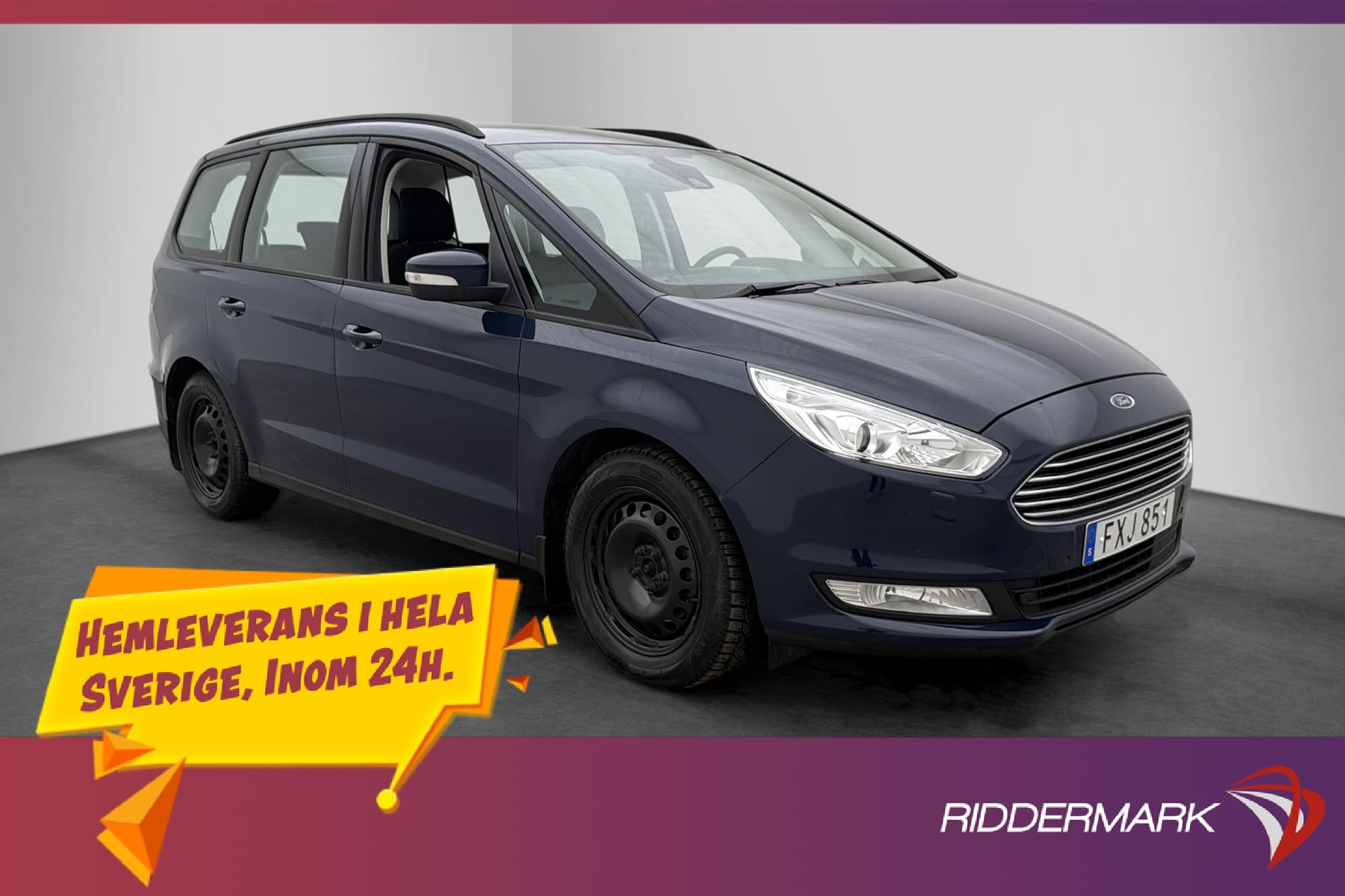 Ford Galaxy 2.0 TDCi 120hk Trend 7-Sits Värmare Farthållare