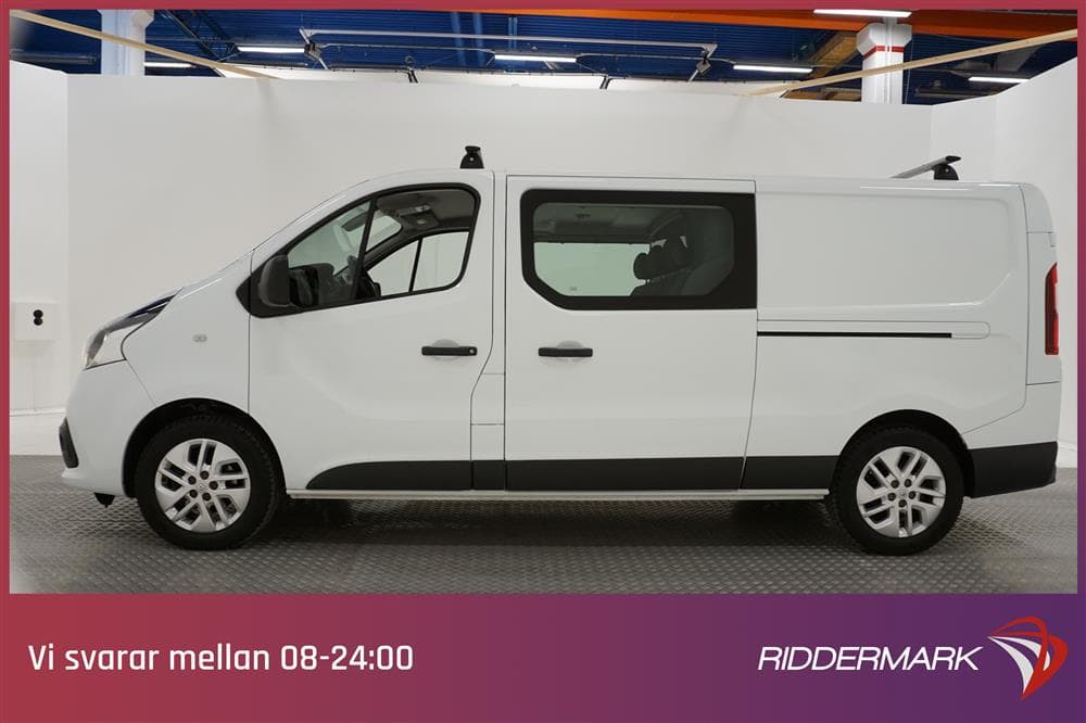 Renault Trafic Crew Cab 1.6 dCi 145hk Eu6 L2 Värmare Moms
