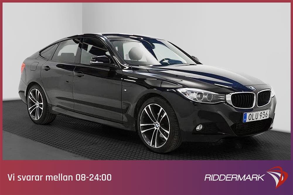 BMW 320d GT xDrive 184hk M-Sport Navi B-kam Hi-Fi 0,51l/milexteriör