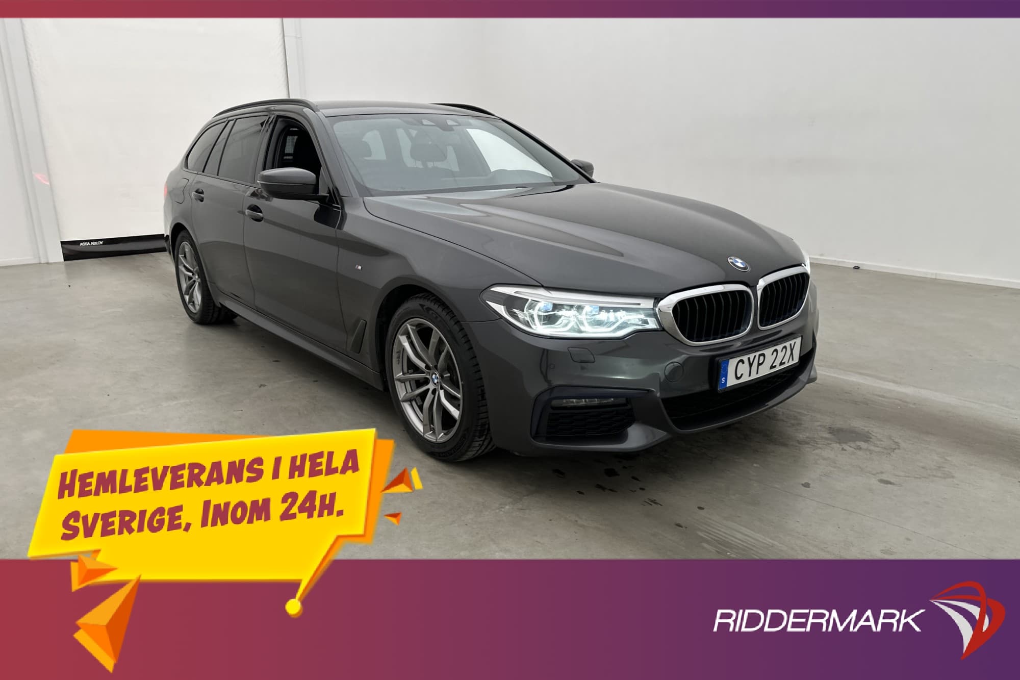 BMW 520d xDrive 190hk M Sport H/K Drag  B-Kam Display Key