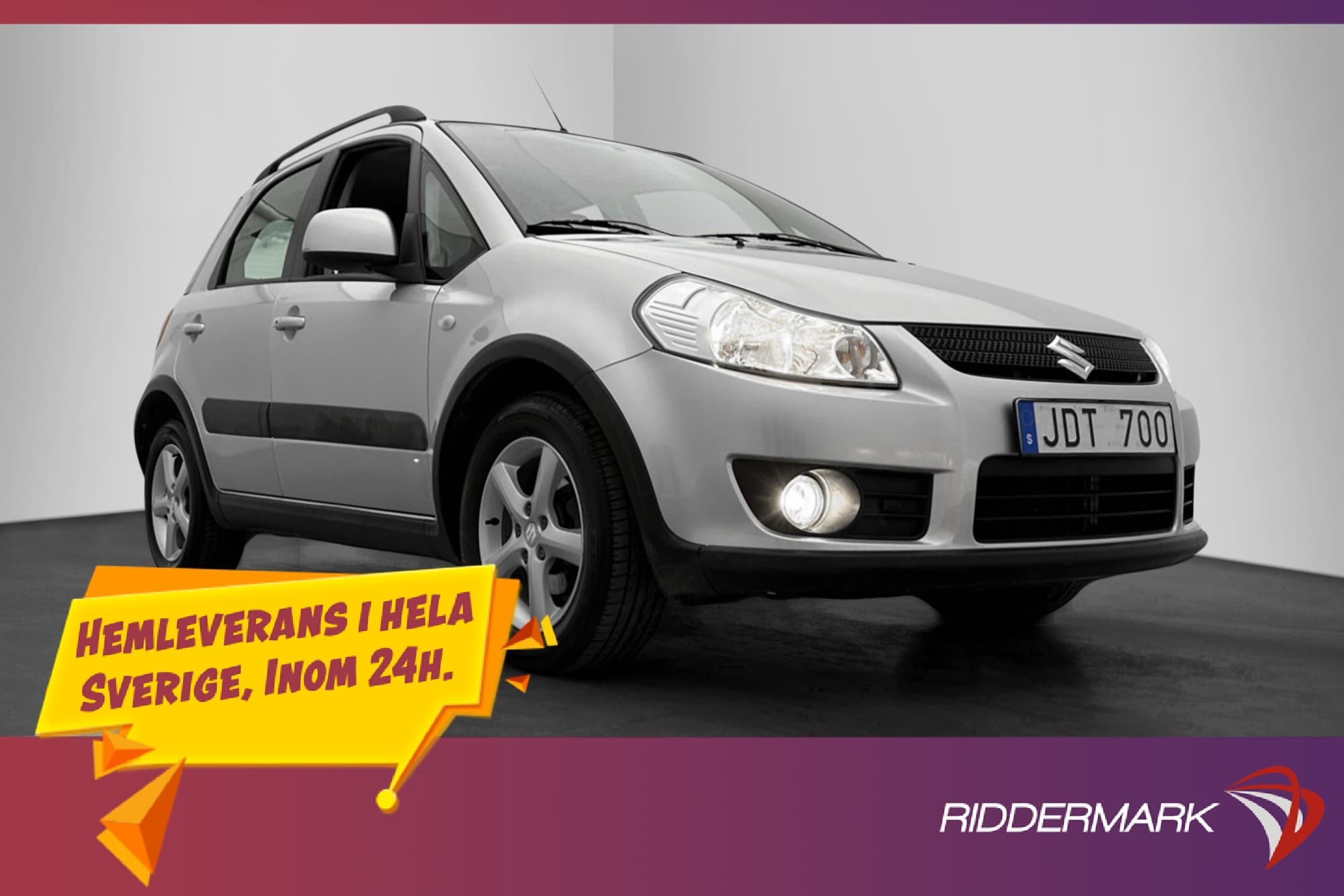 Suzuki SX4 1.6 VVT 107hk Värmare Keyless LÅGAMIL 2-brukare