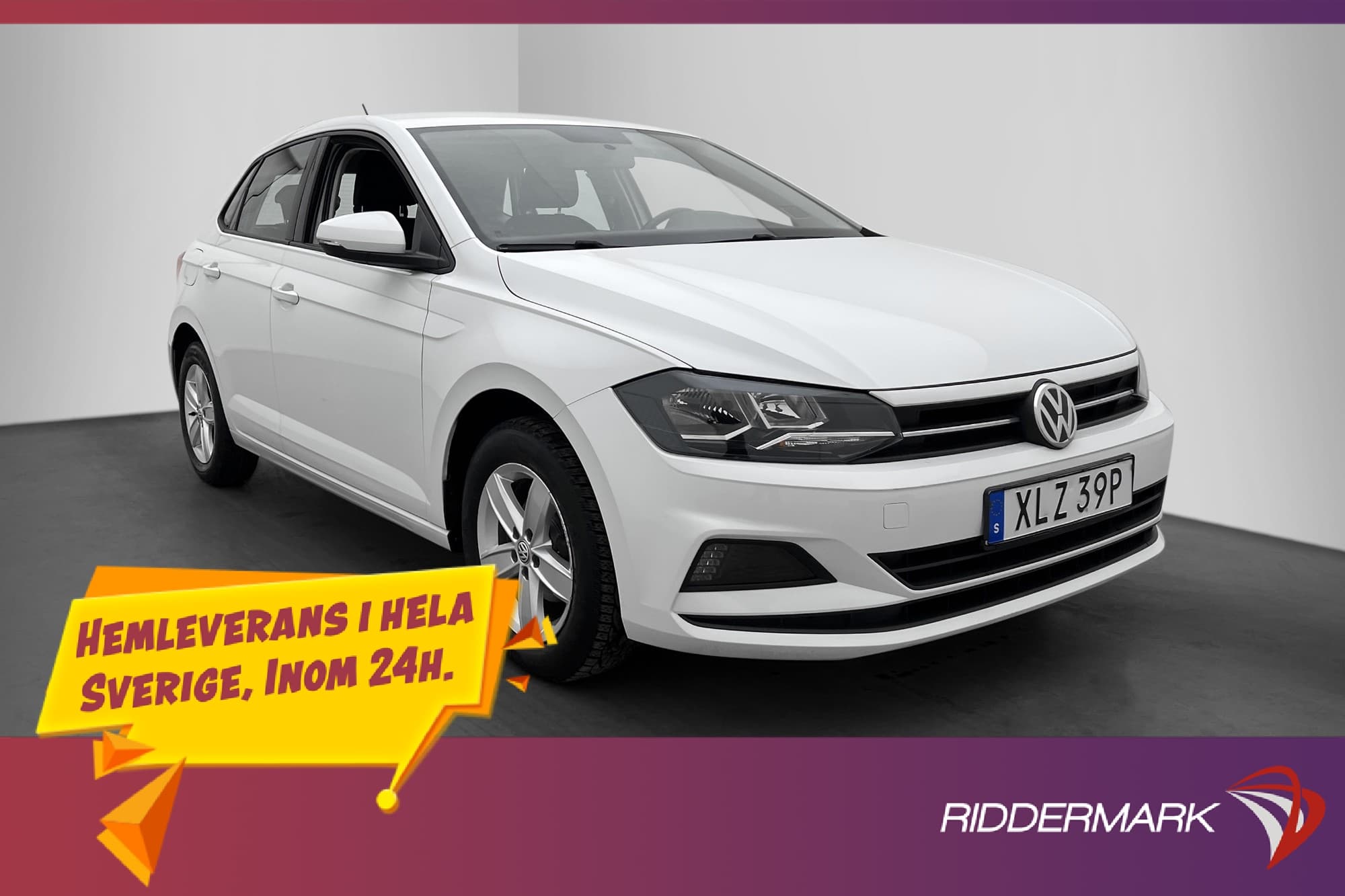 Volkswagen Polo 1.0 TSI Farthållare Bluetooth AC Låg skatt