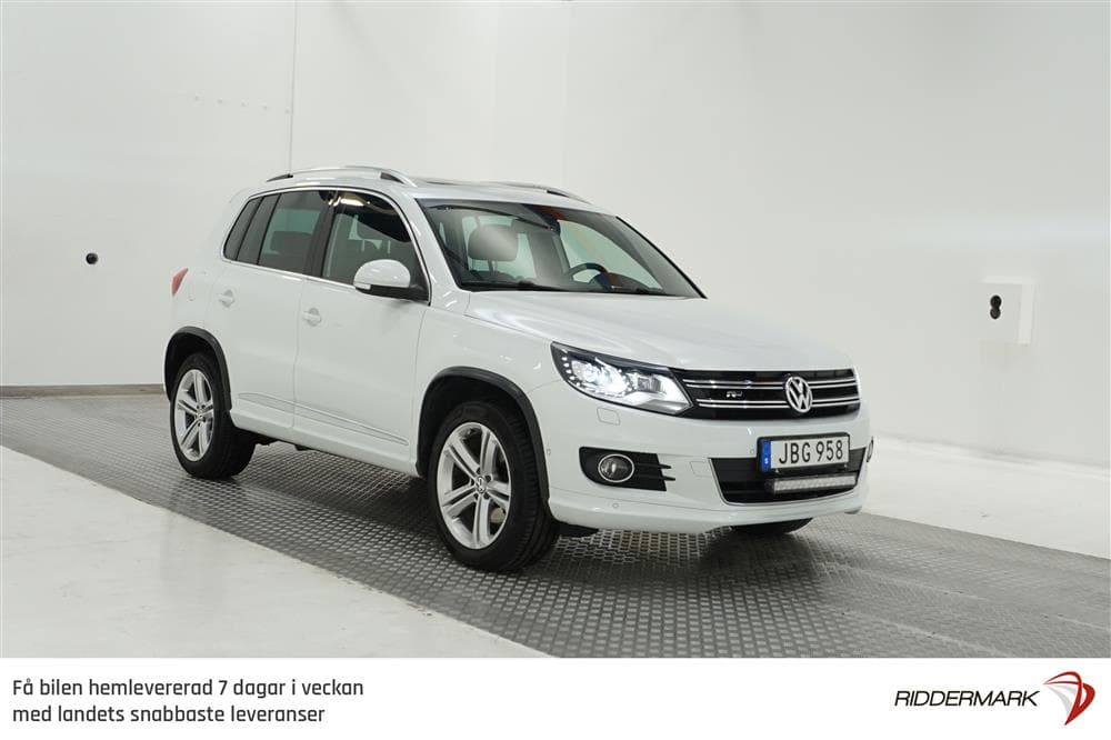 Volkswagen Tiguan 2.0 TDI 4M 184hk R-Line D-värm Pano Euro 6exteriör