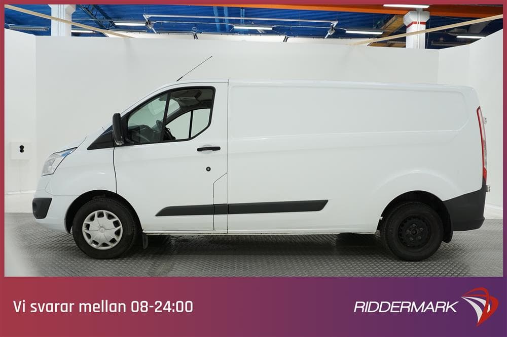 Ford Transit Custom 2.0 TDCi Eu6 130hk L2 Drag Värmare Moms