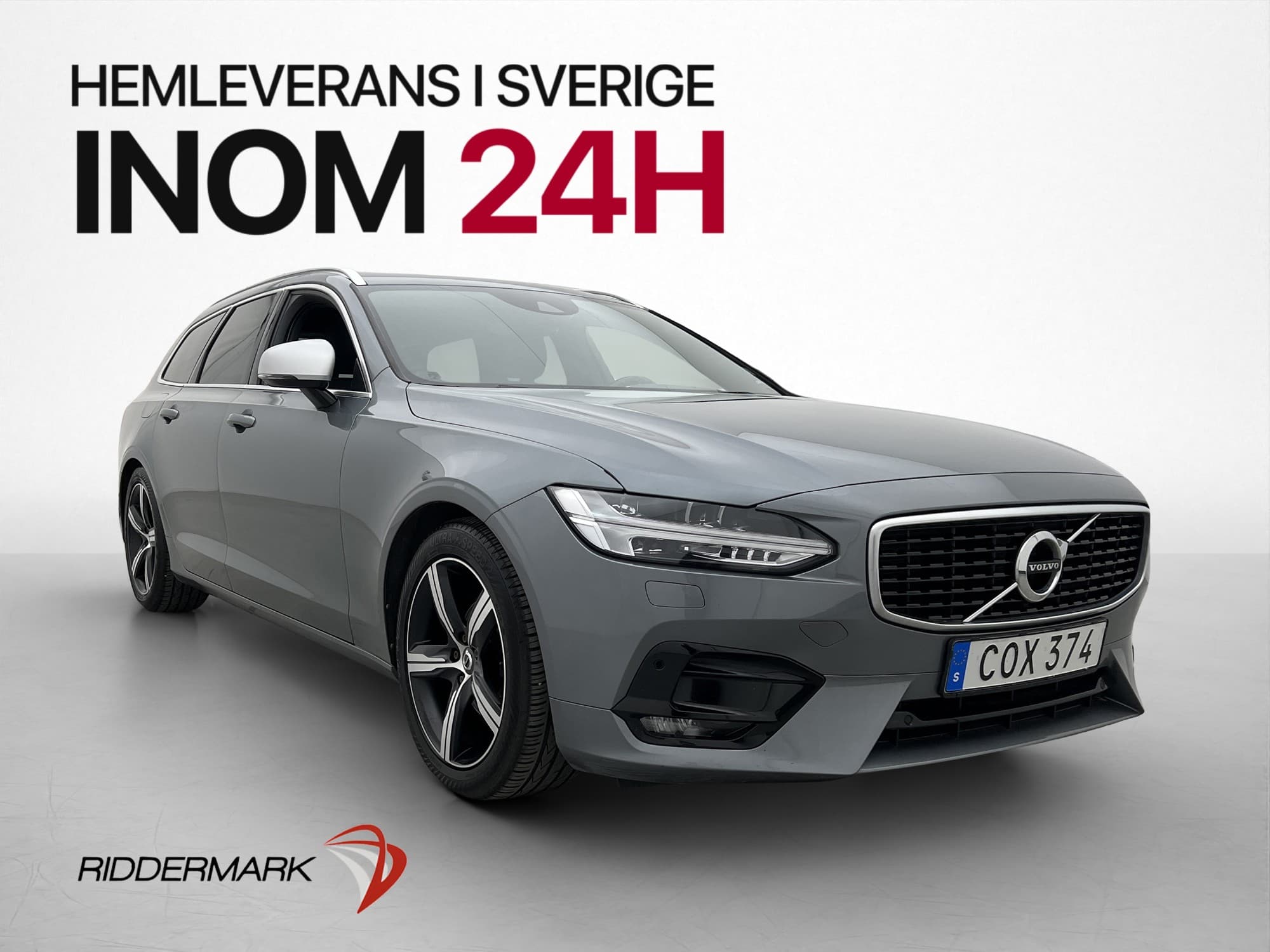 Volvo V90 D4 R-Design VOC D-Värmare Navi Keyless BLIS Drag