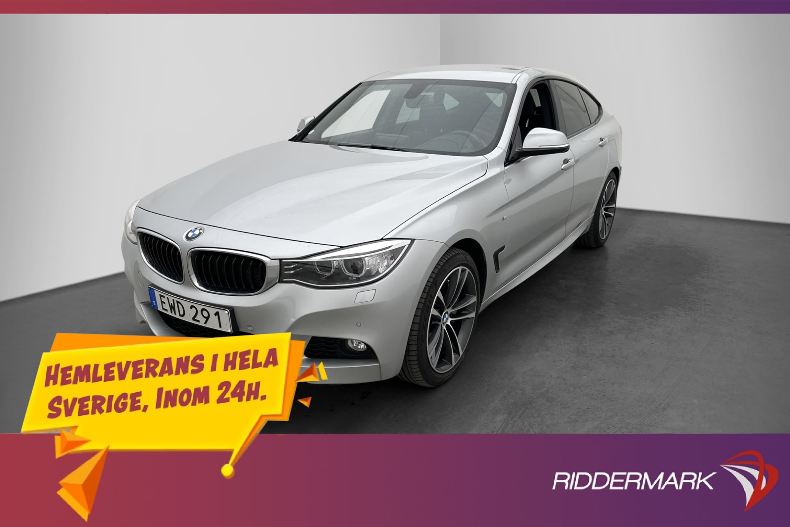 BMW 335 i xDrive GT 306hk M Sport Kamera H/K Skinn Navigator
