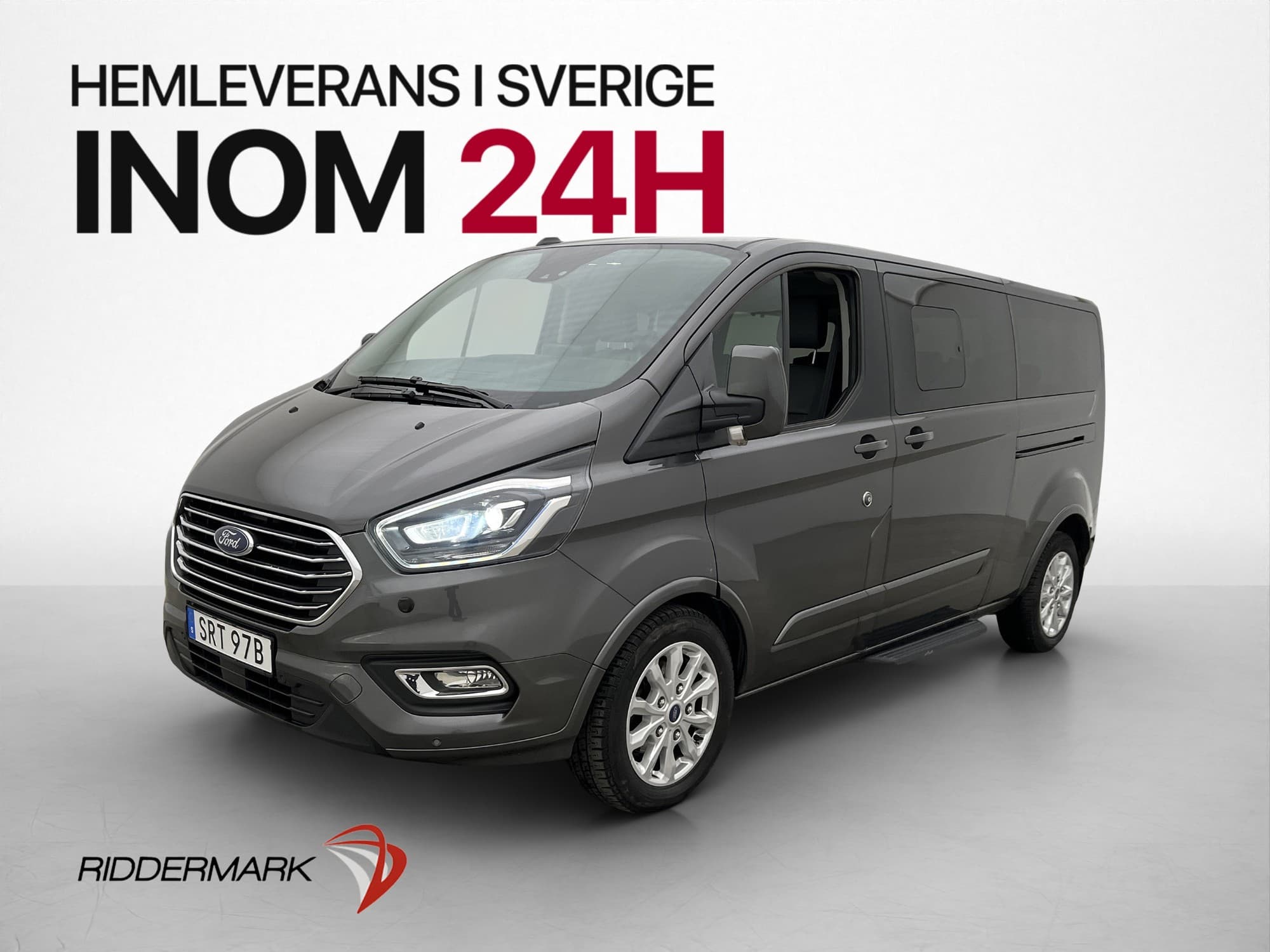 Ford Tourneo Custom Titanium 9-Sits D-Värm Kamera Drag Moms