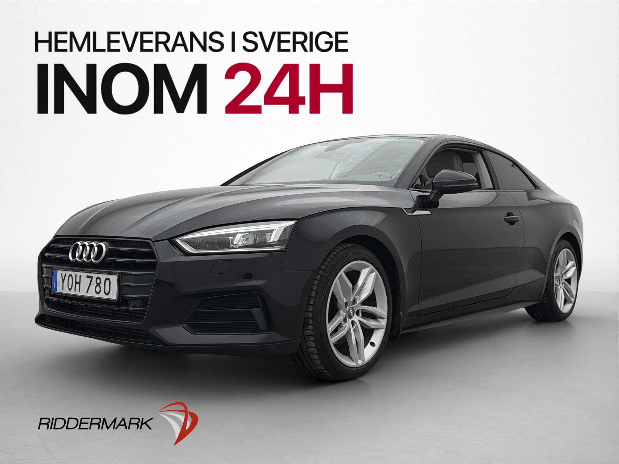 Audi A5 2.0 TFSI Design Läder Ambient LED Sportstolar LED