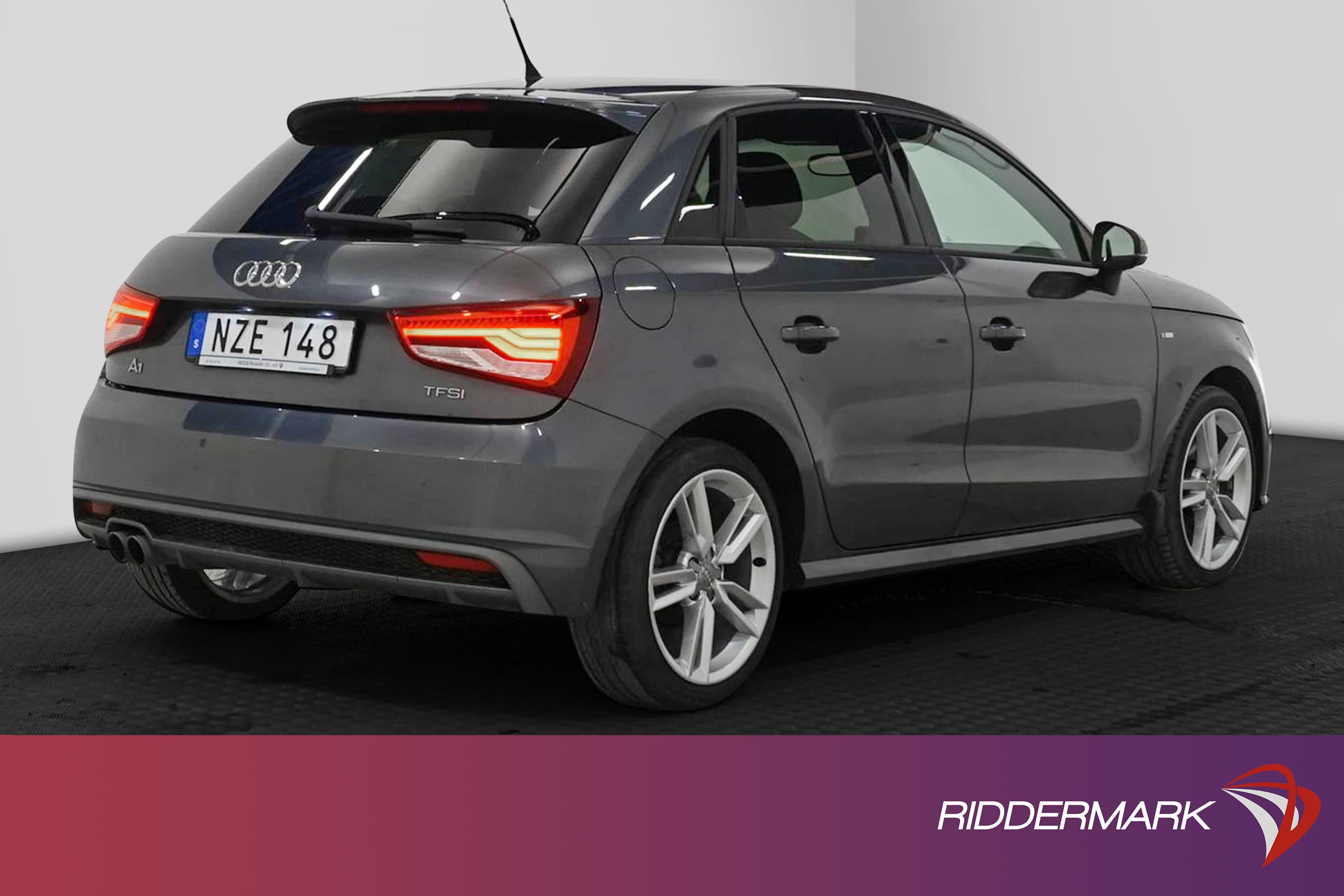 Audi A1 Sportback 1.4 TFSI 125hk S-line Välservad 0,51l/mil
