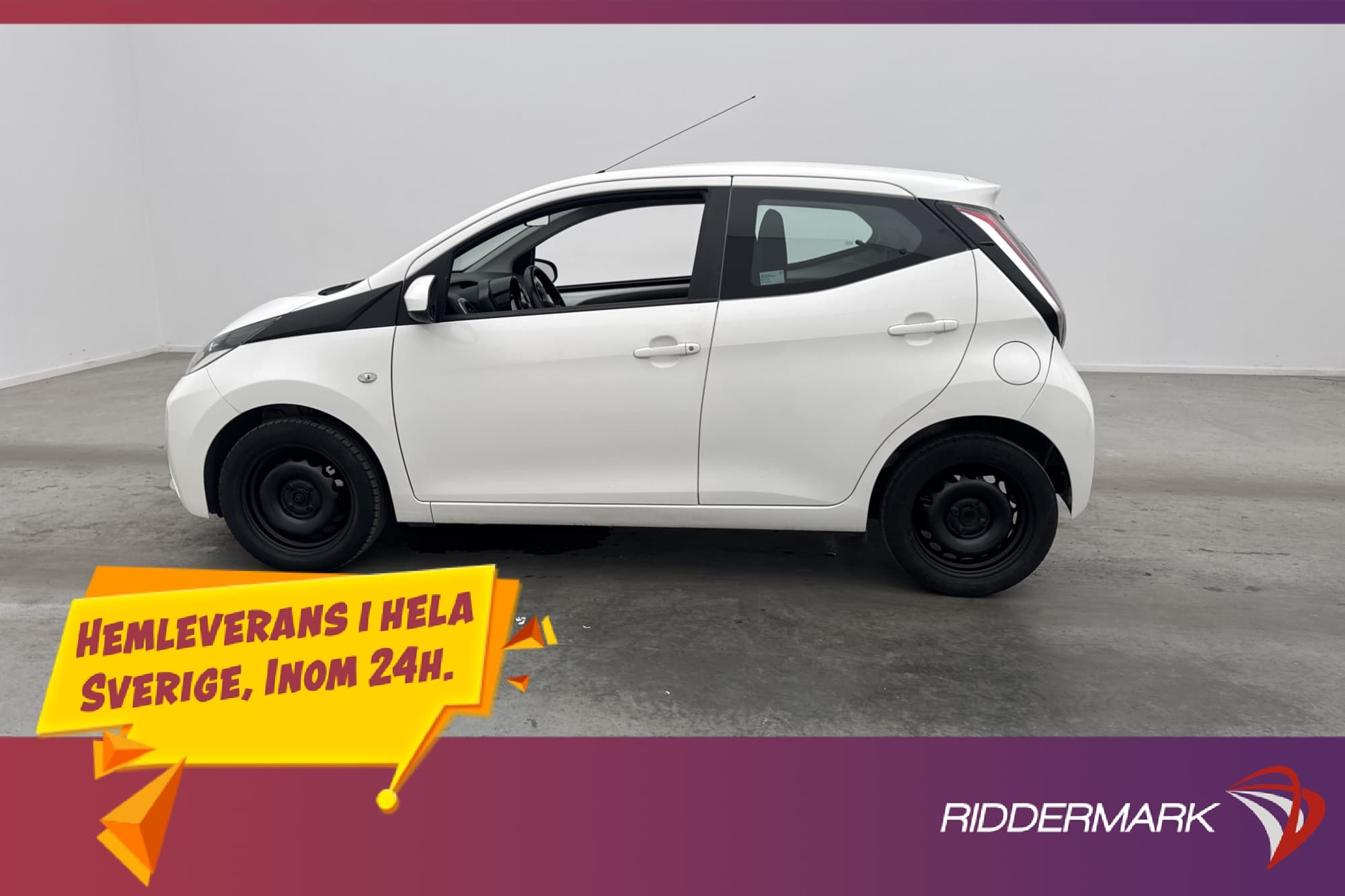 Toyota Aygo 1.0 VVT-i 69hk 2 Brukare Lane Assist 360kr Skatt