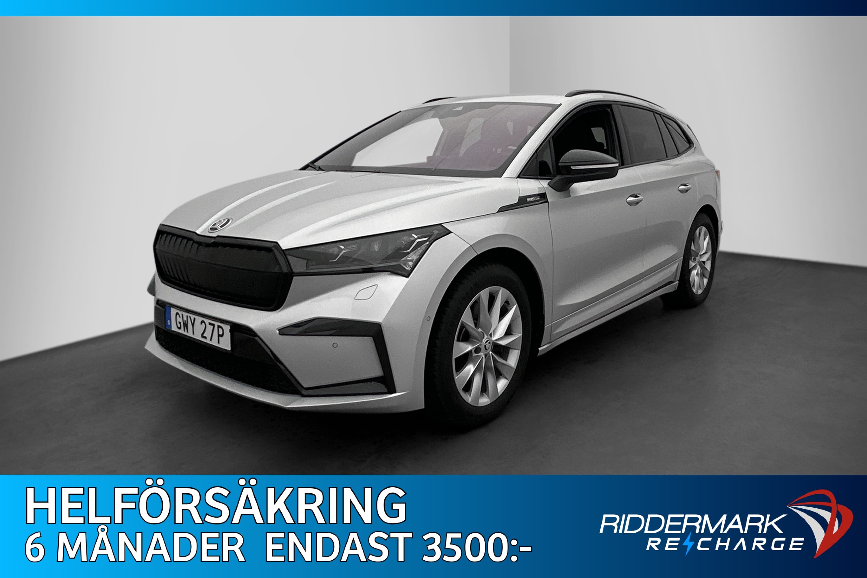 Skoda Enyaq 80x 265hk Sportline Kamera Navi Drag MOMS
