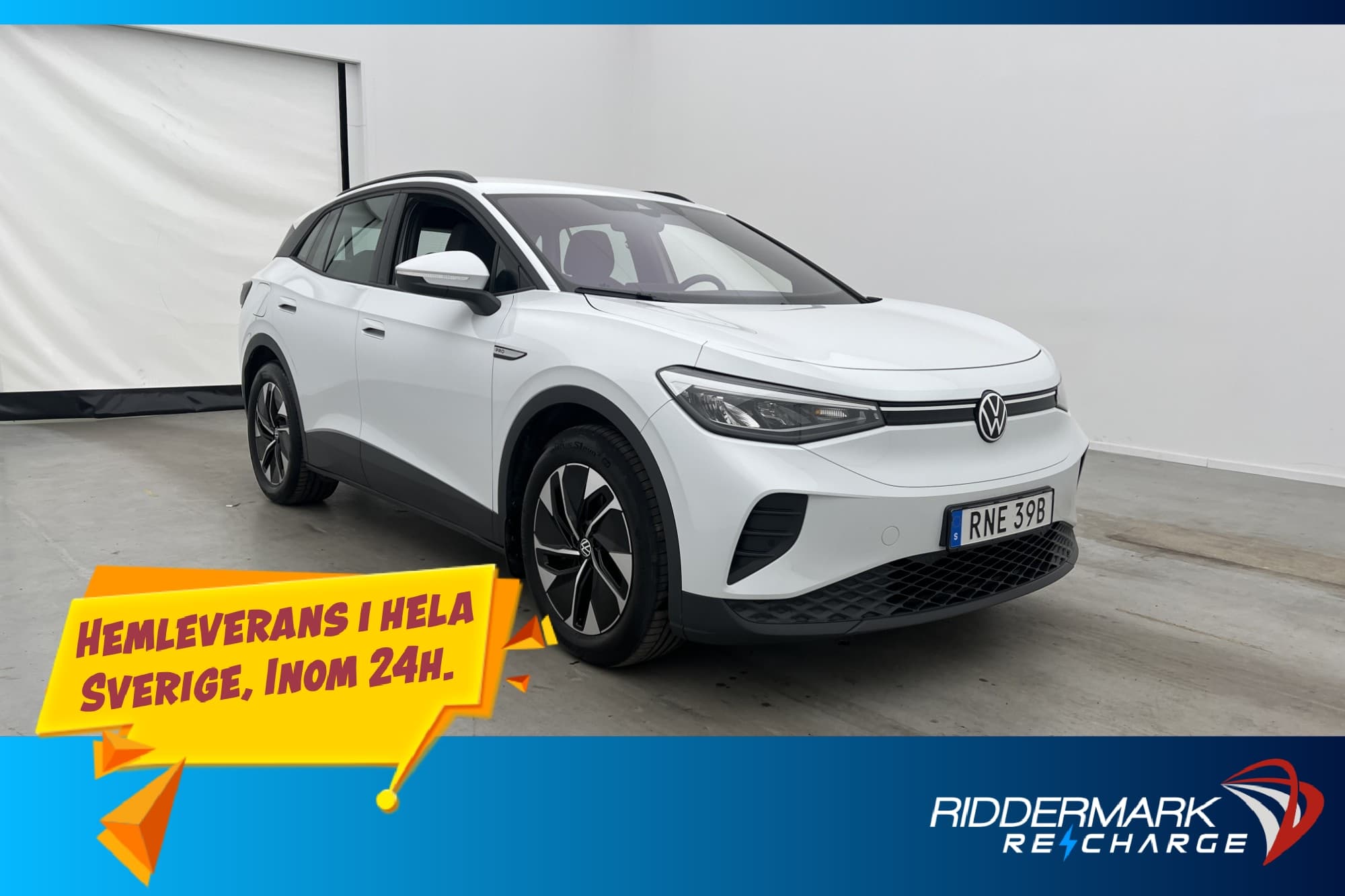 Volkswagen ID.4 Pro Performance 204hk Navi Rattvärme CarPlay