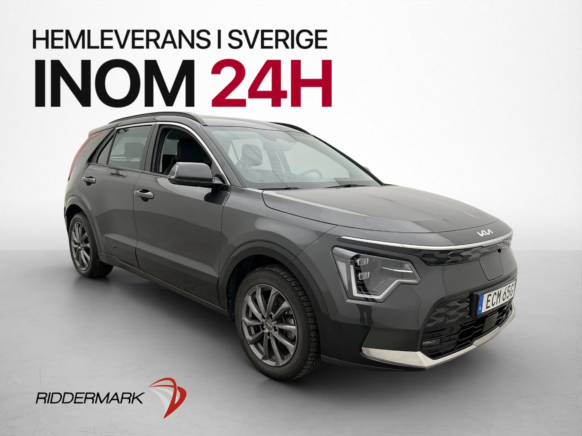 Kia Niro EV Värmare Kamera Rattvärme Navi CarPlay 204hk