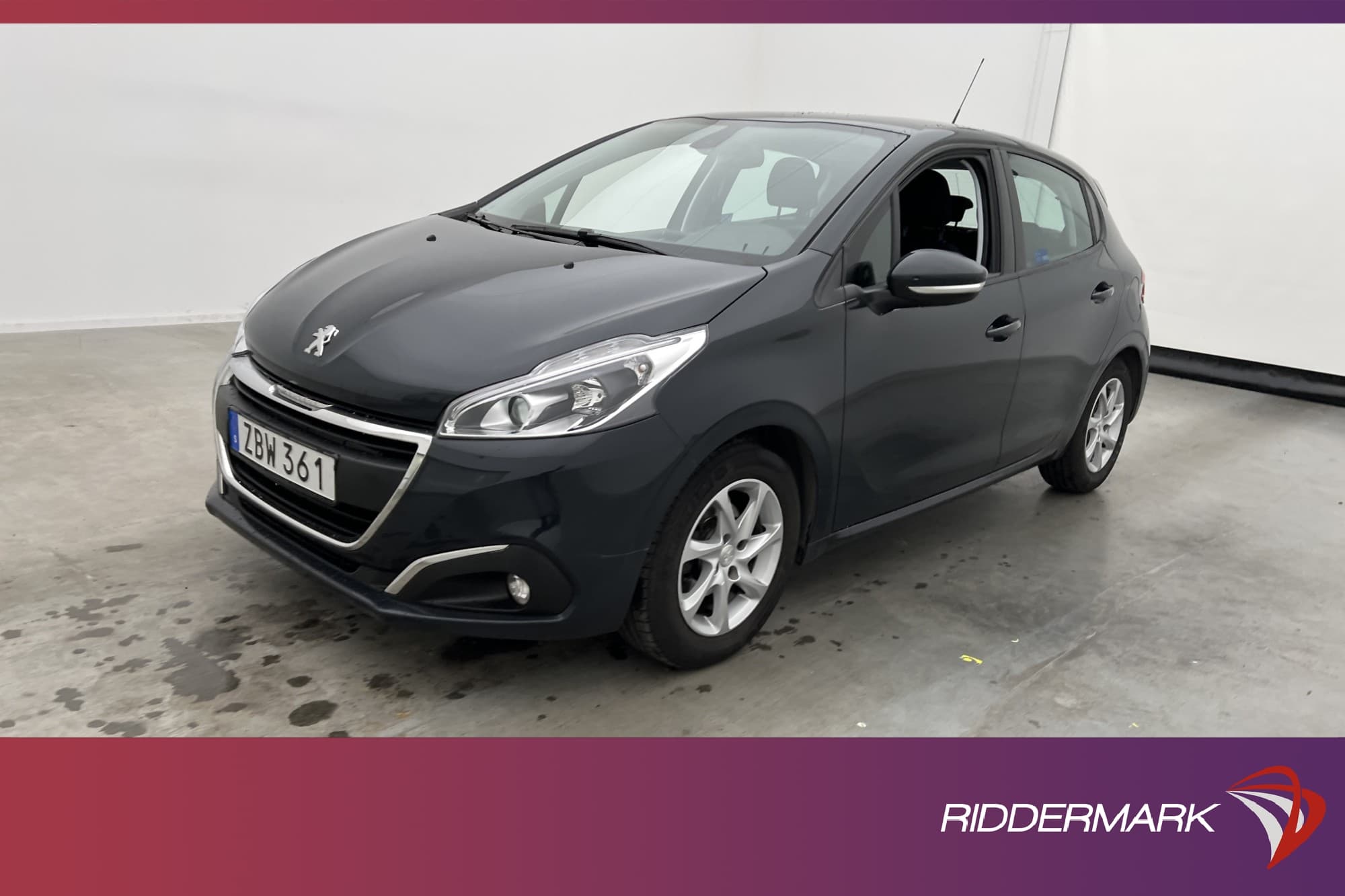 Peugeot 208 1.2 VTi 82hk En-Brukare Farthållare